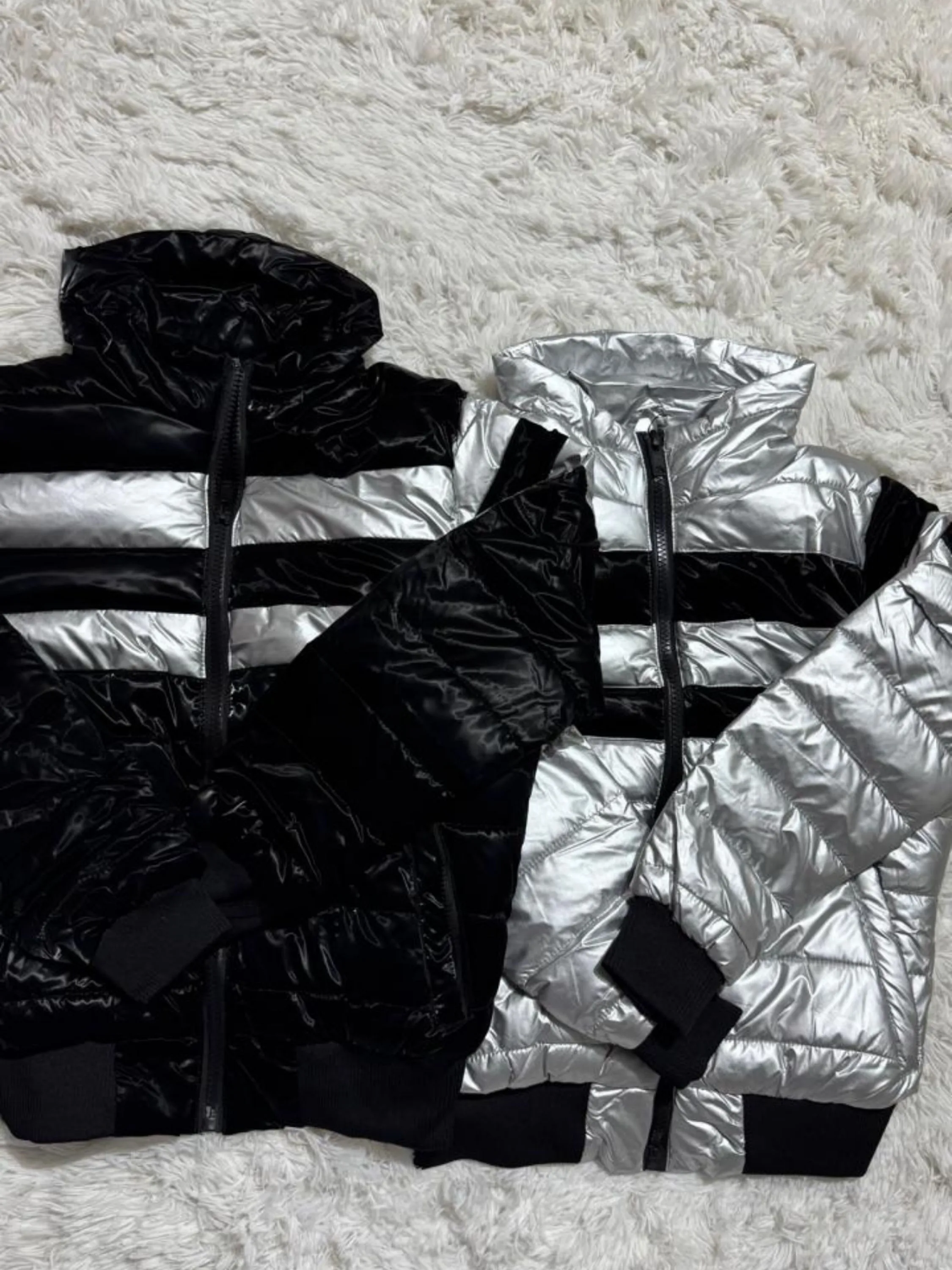 Puffer nylon sem forro