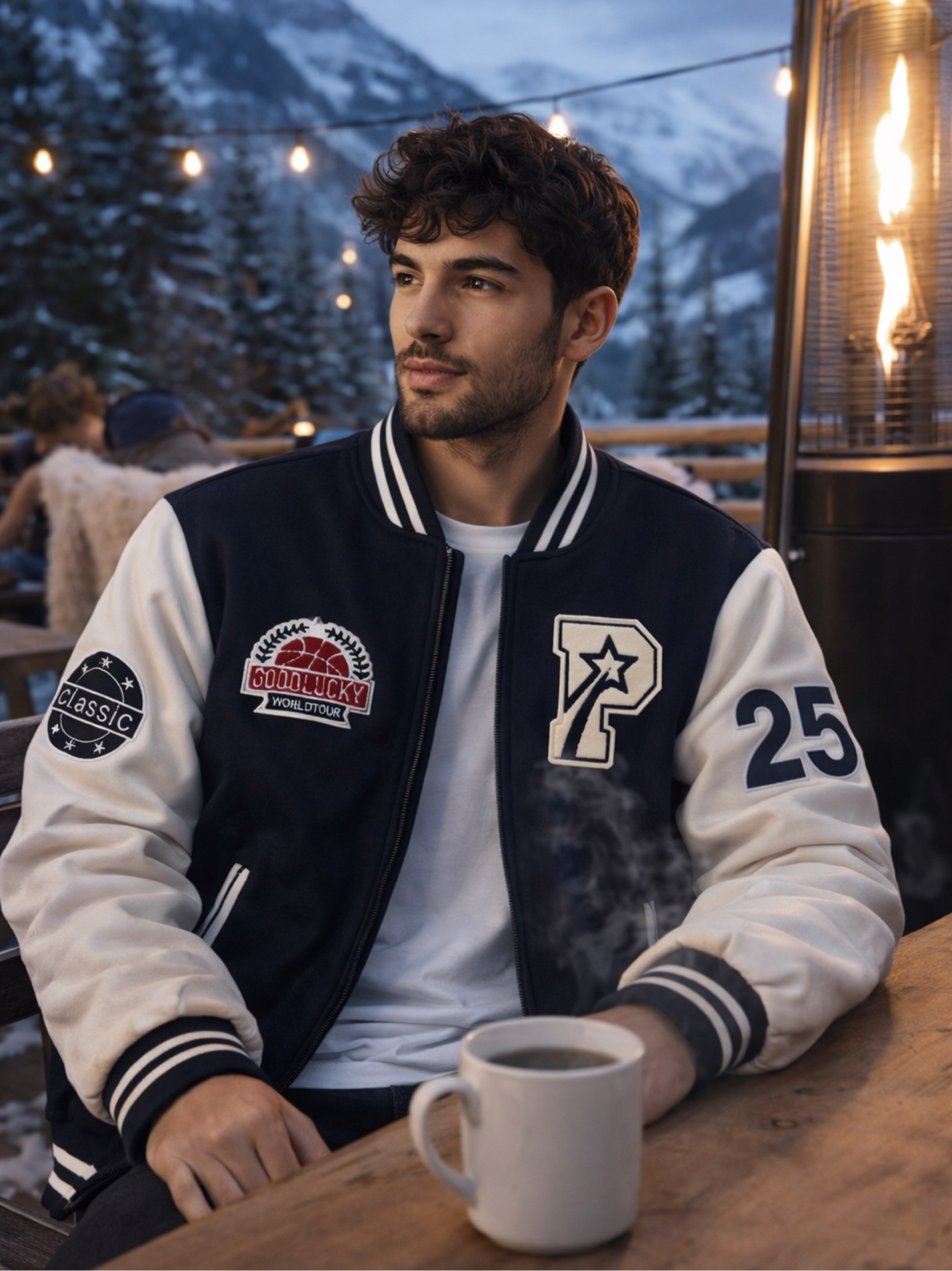 Jaqueta suede masculina