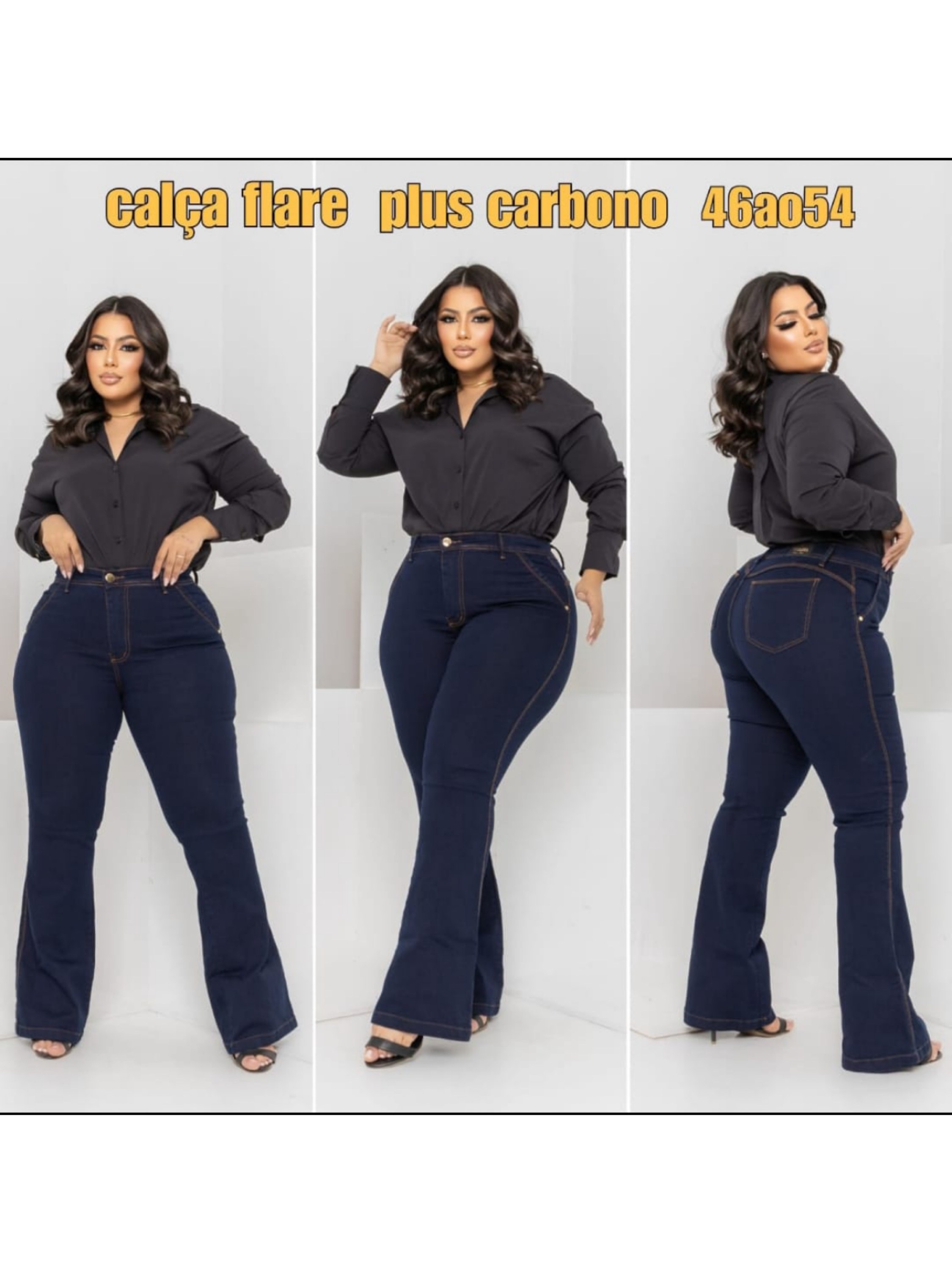 Calça Flare Plus