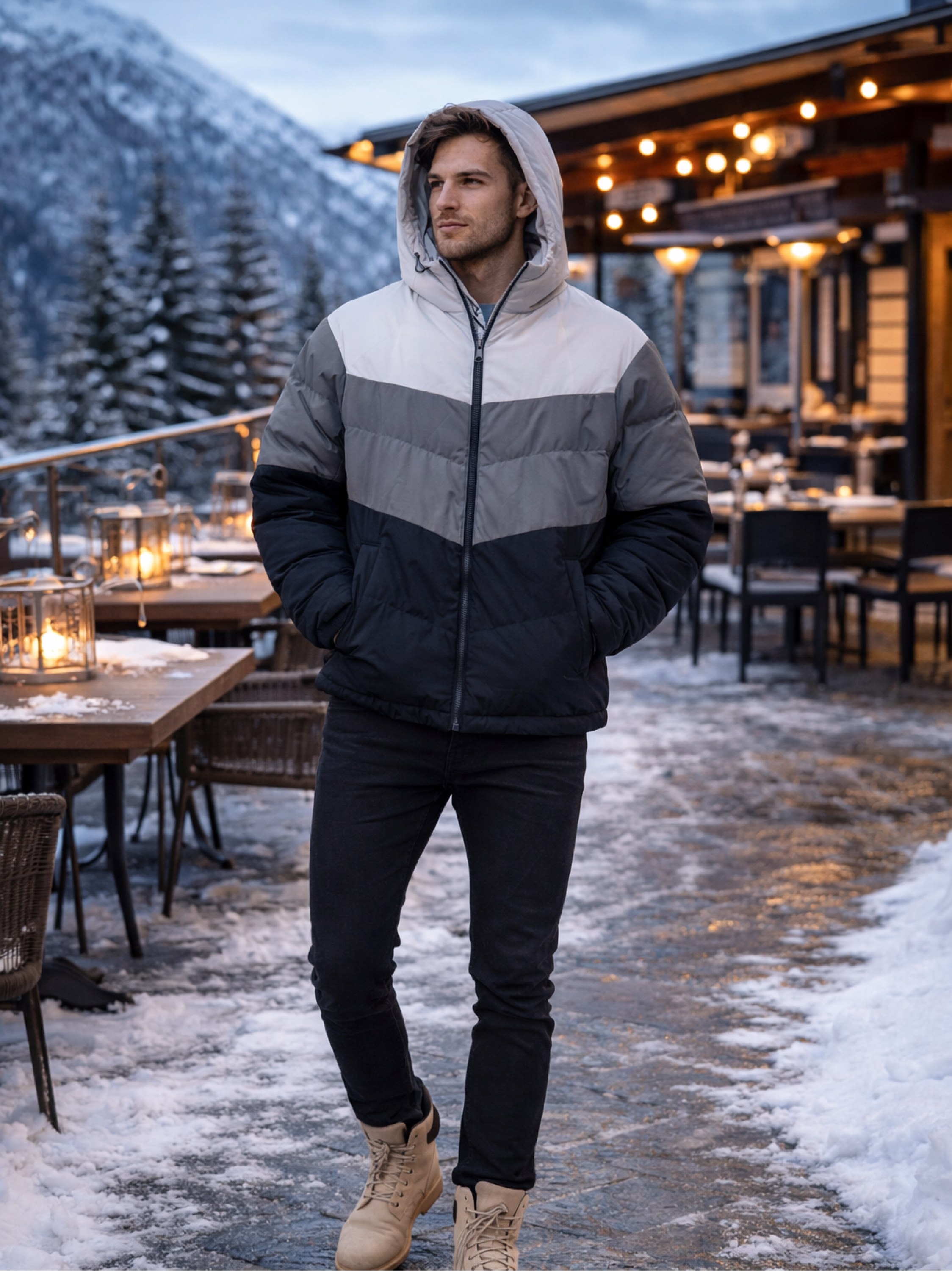 Jaqueta Bobojaco nylon masculino