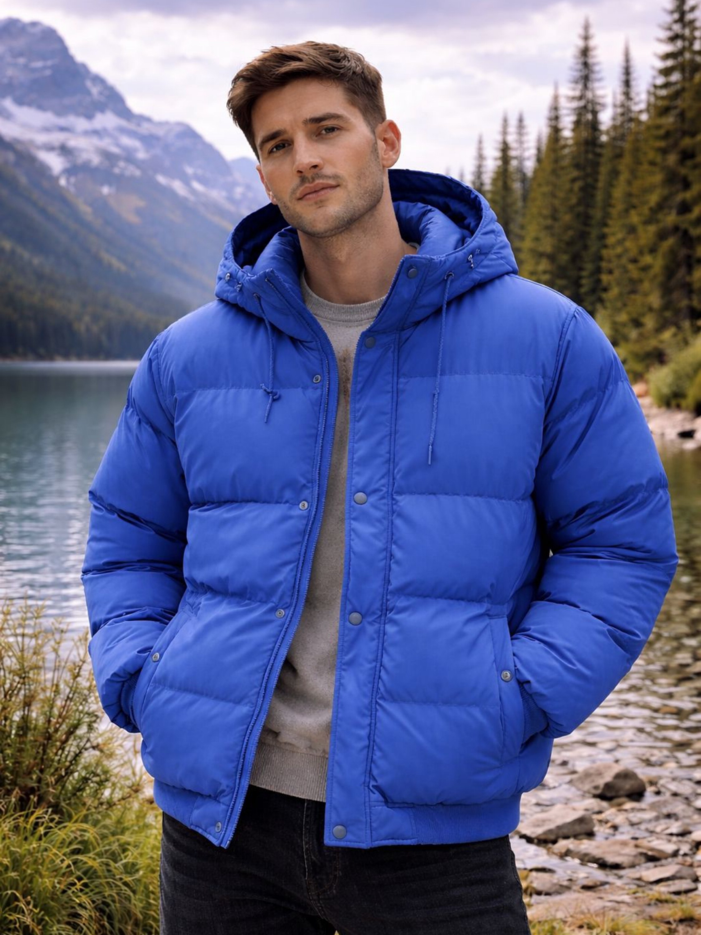 Jaqueta Bobojaco forrada masculina