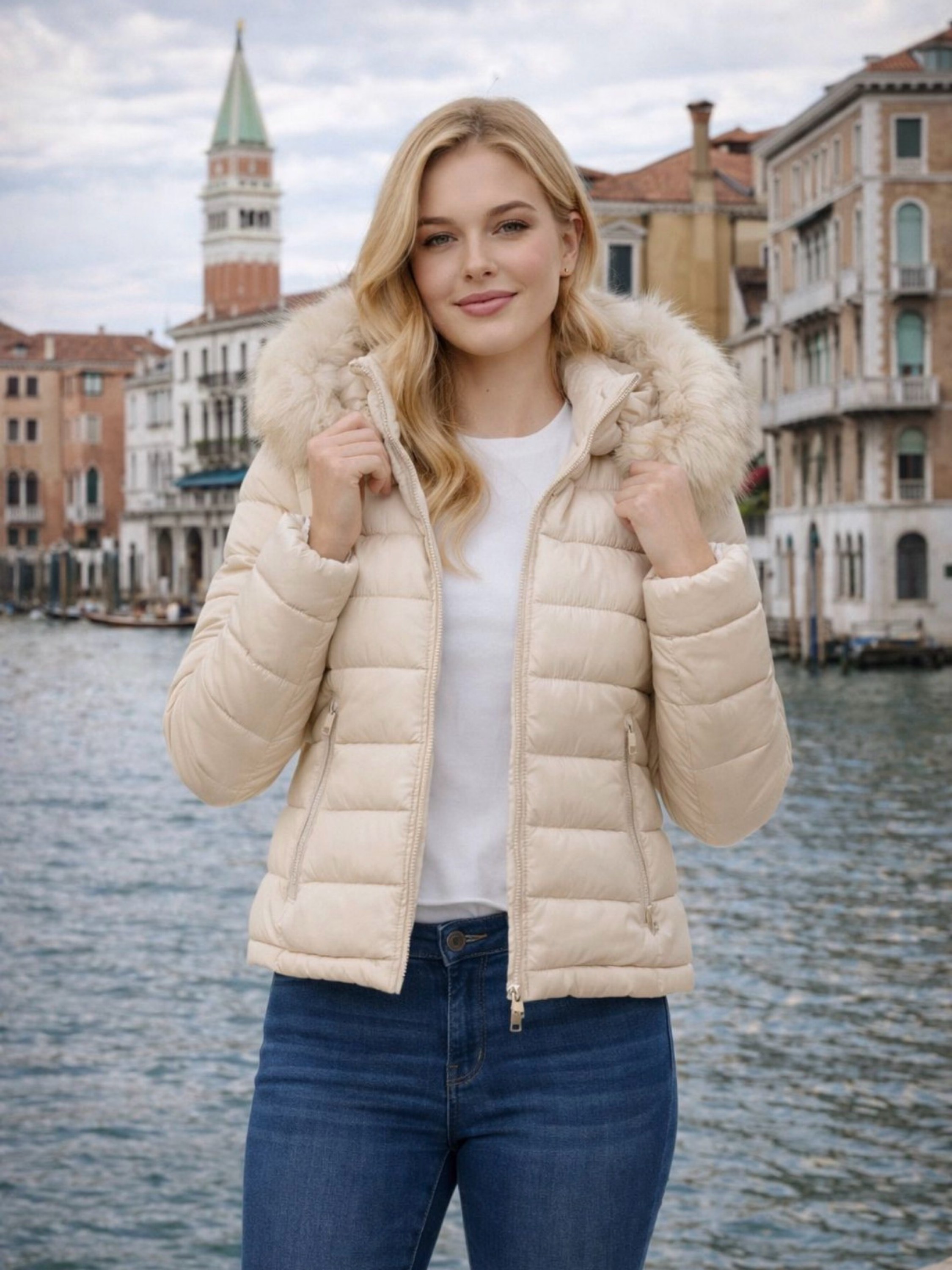 Jaqueta gominho forrada feminina