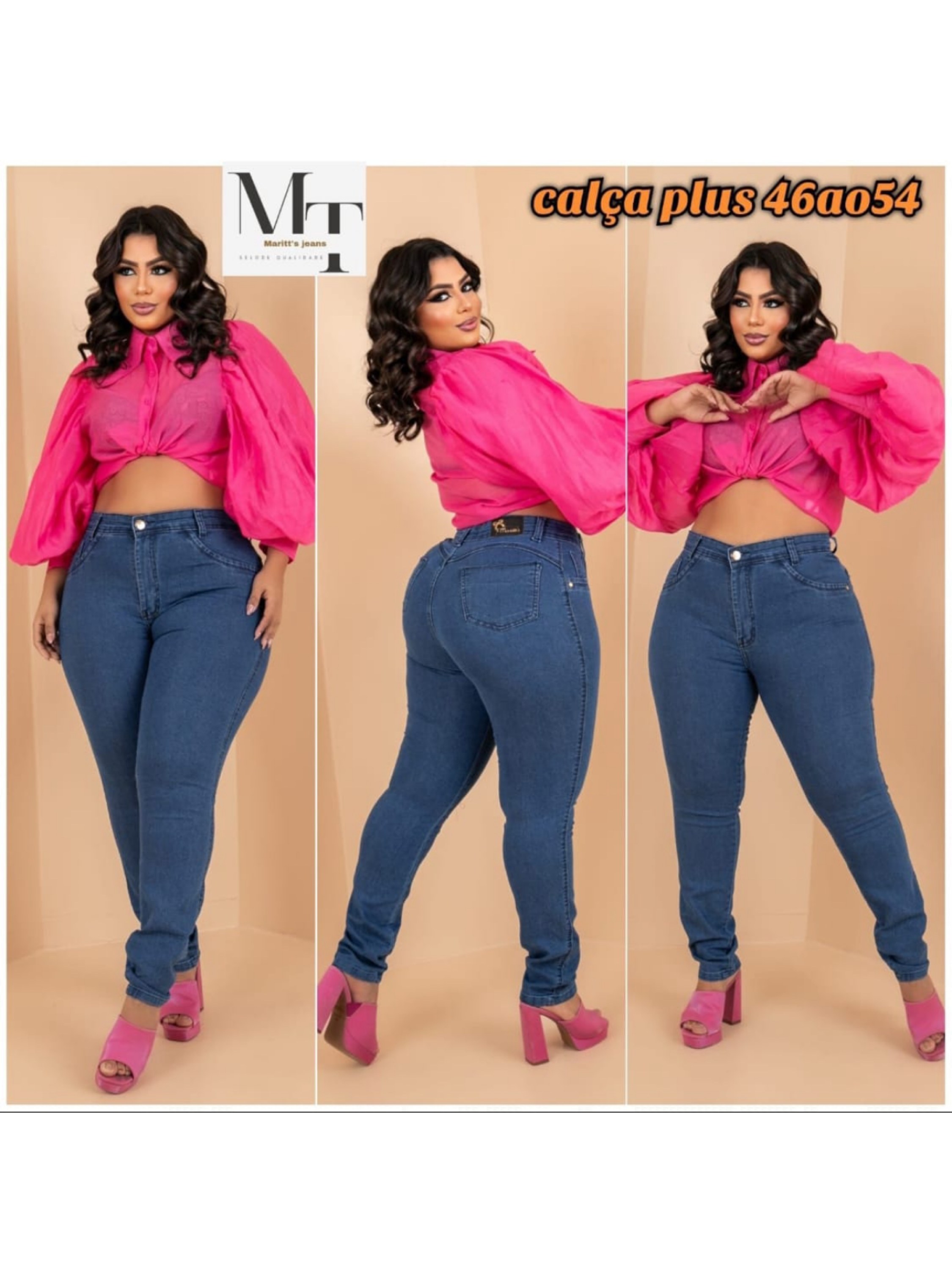 Calça Skinny Plus