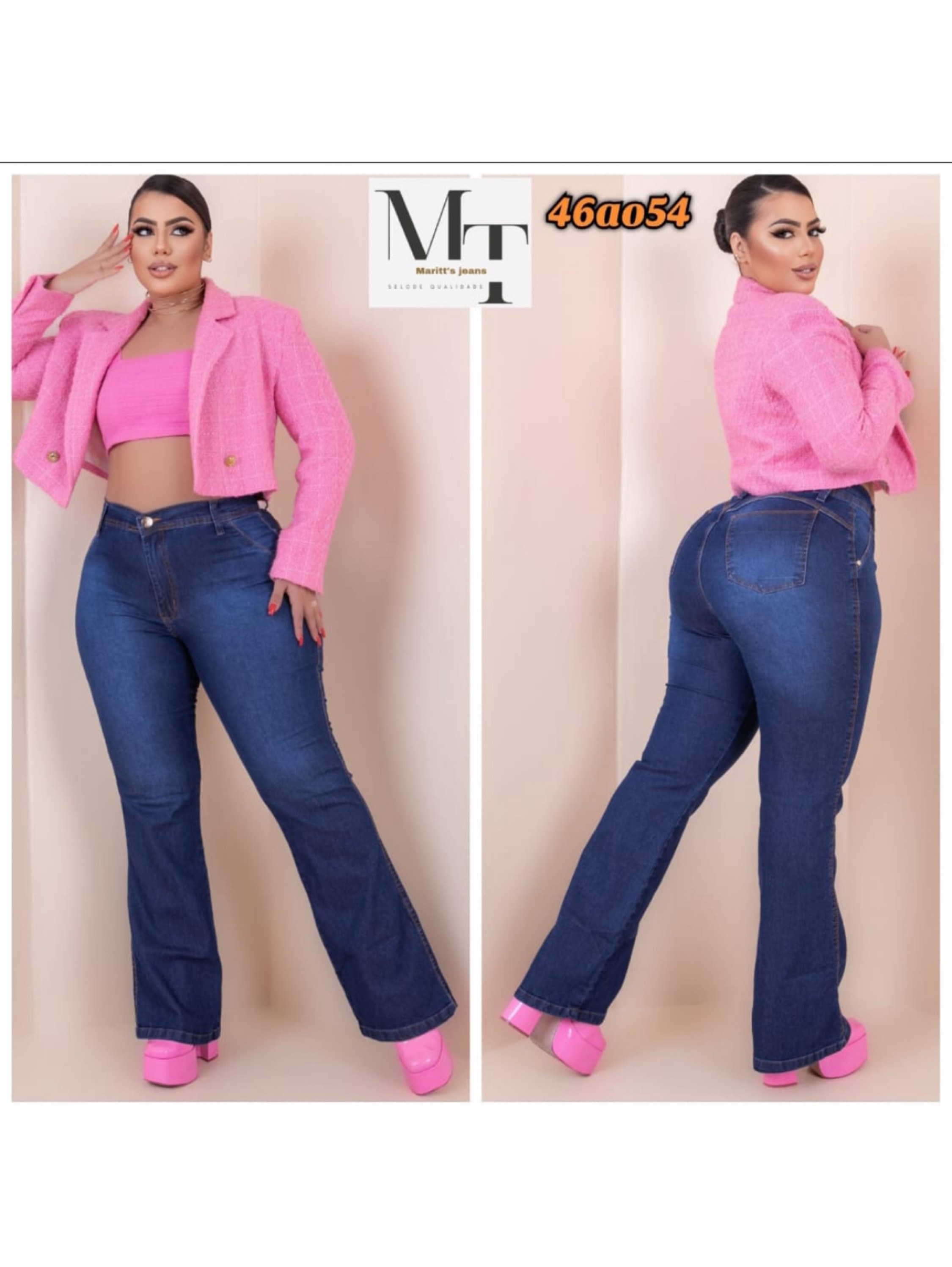 Calça Flare Skinny