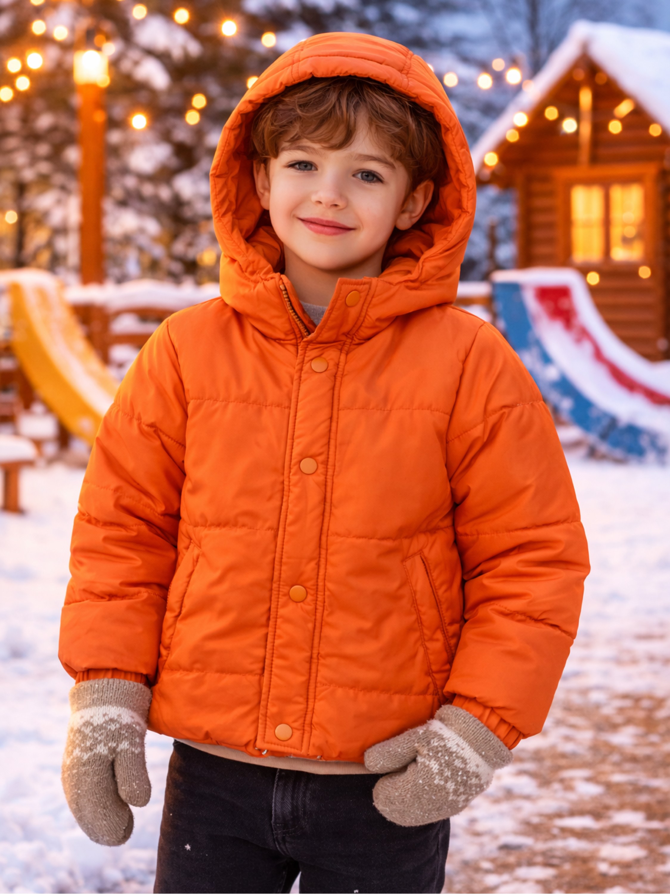 Jaqueta nylon infantil menino