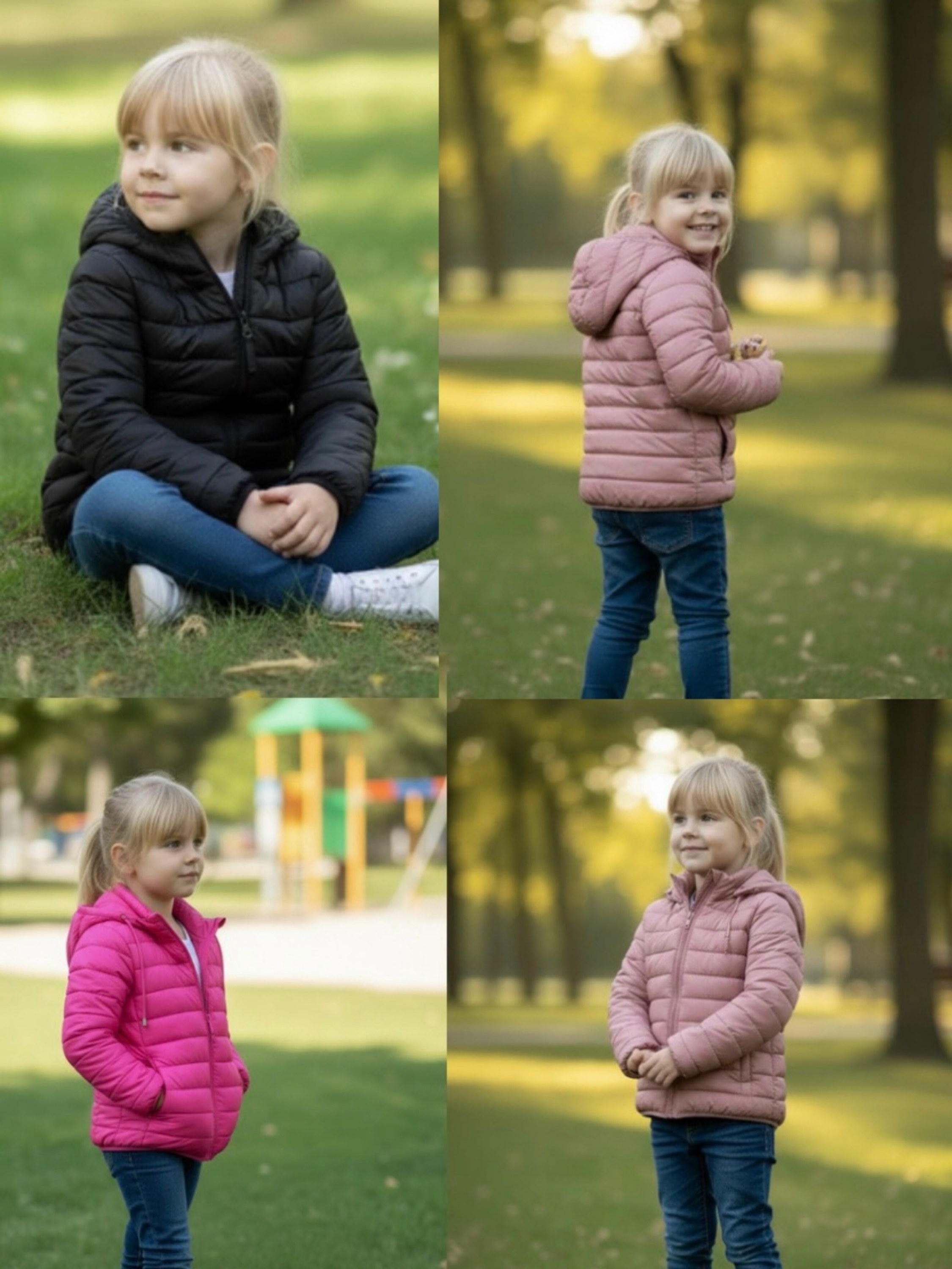 Jaueta nylon forrada infantil menina