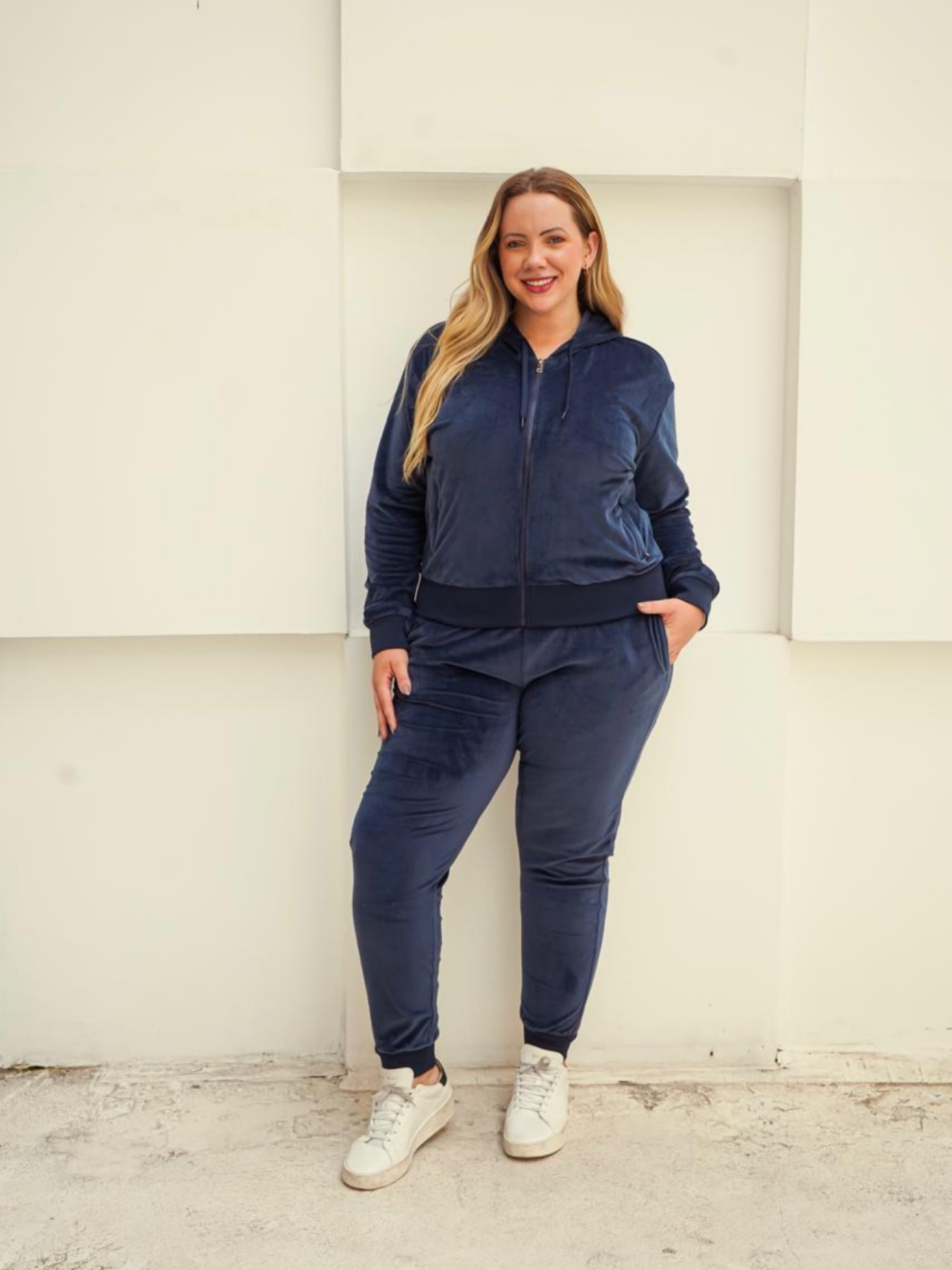 Conjunto plush feminino plus size