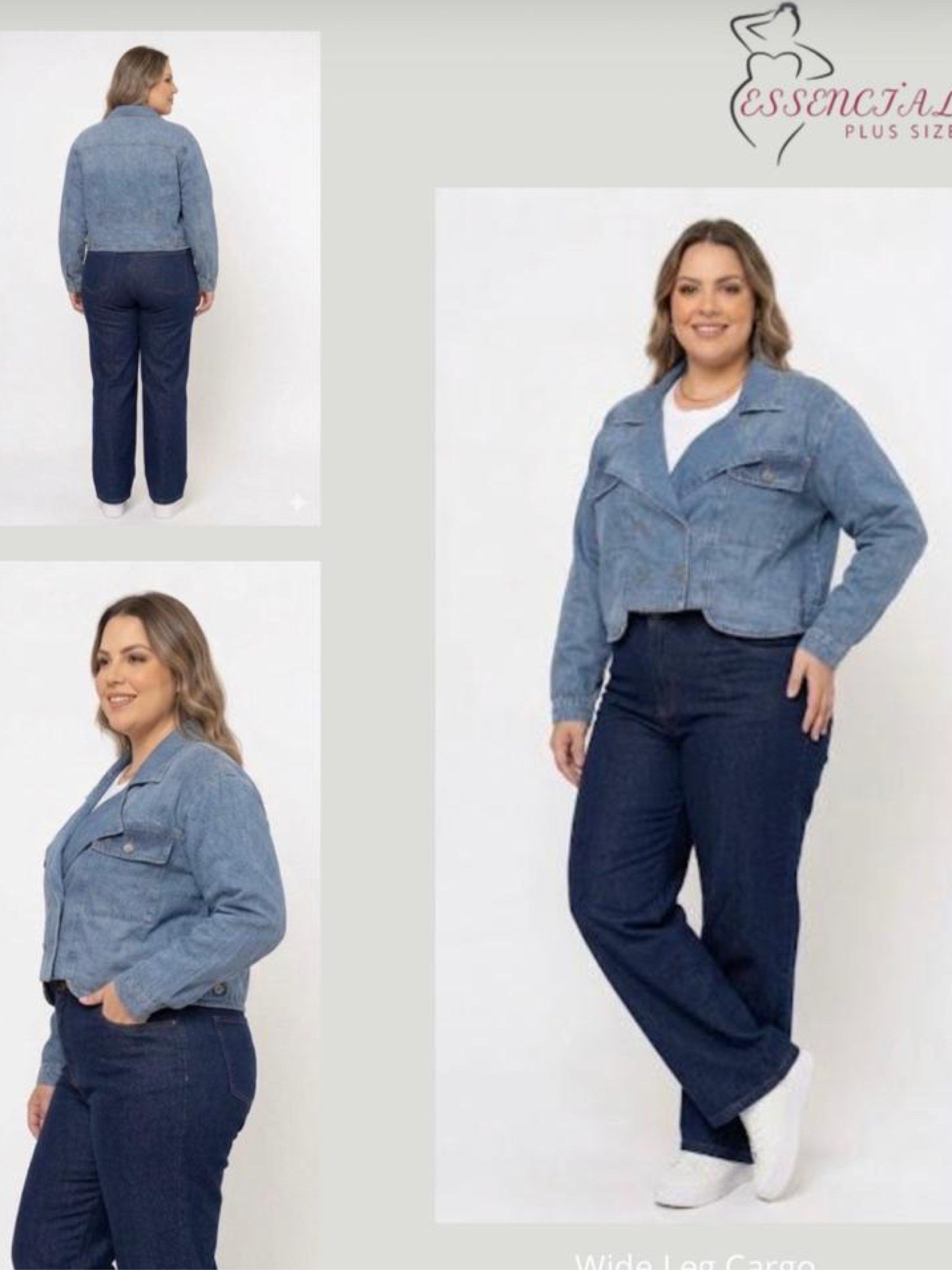 Jaqueta 100% Jeans Plus