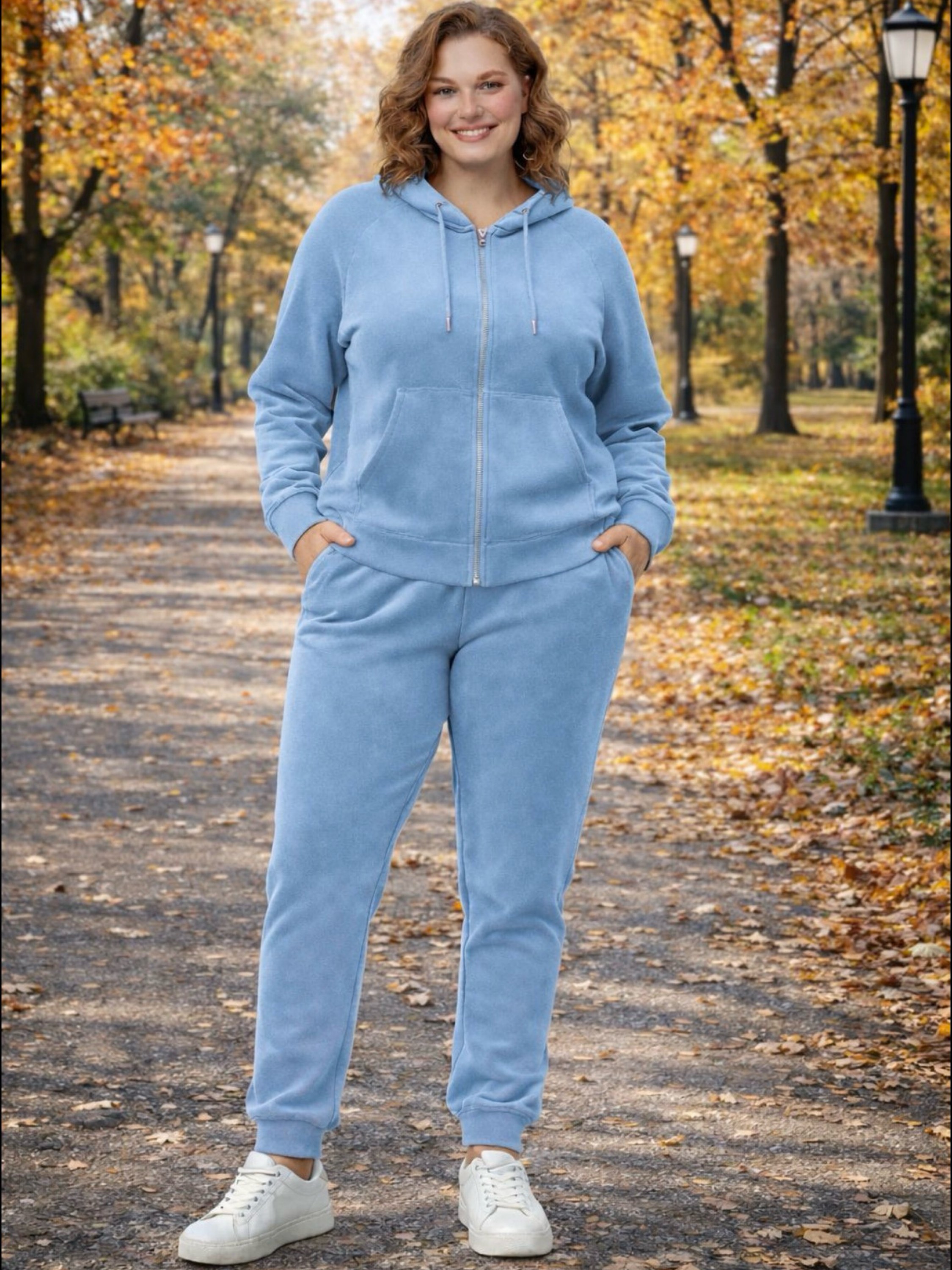 Conjunto plush feminino plus size