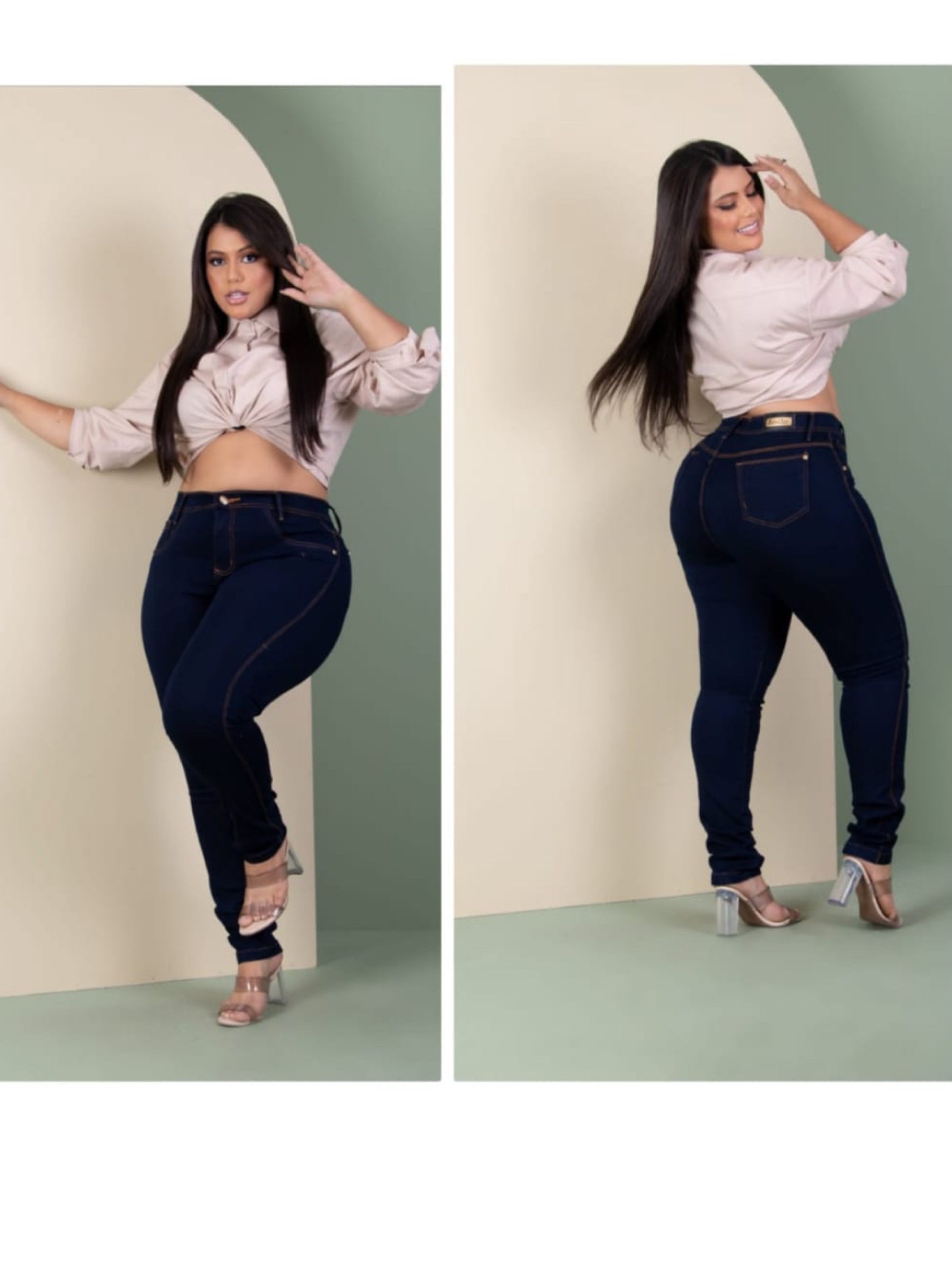 Calça Skinny Plus