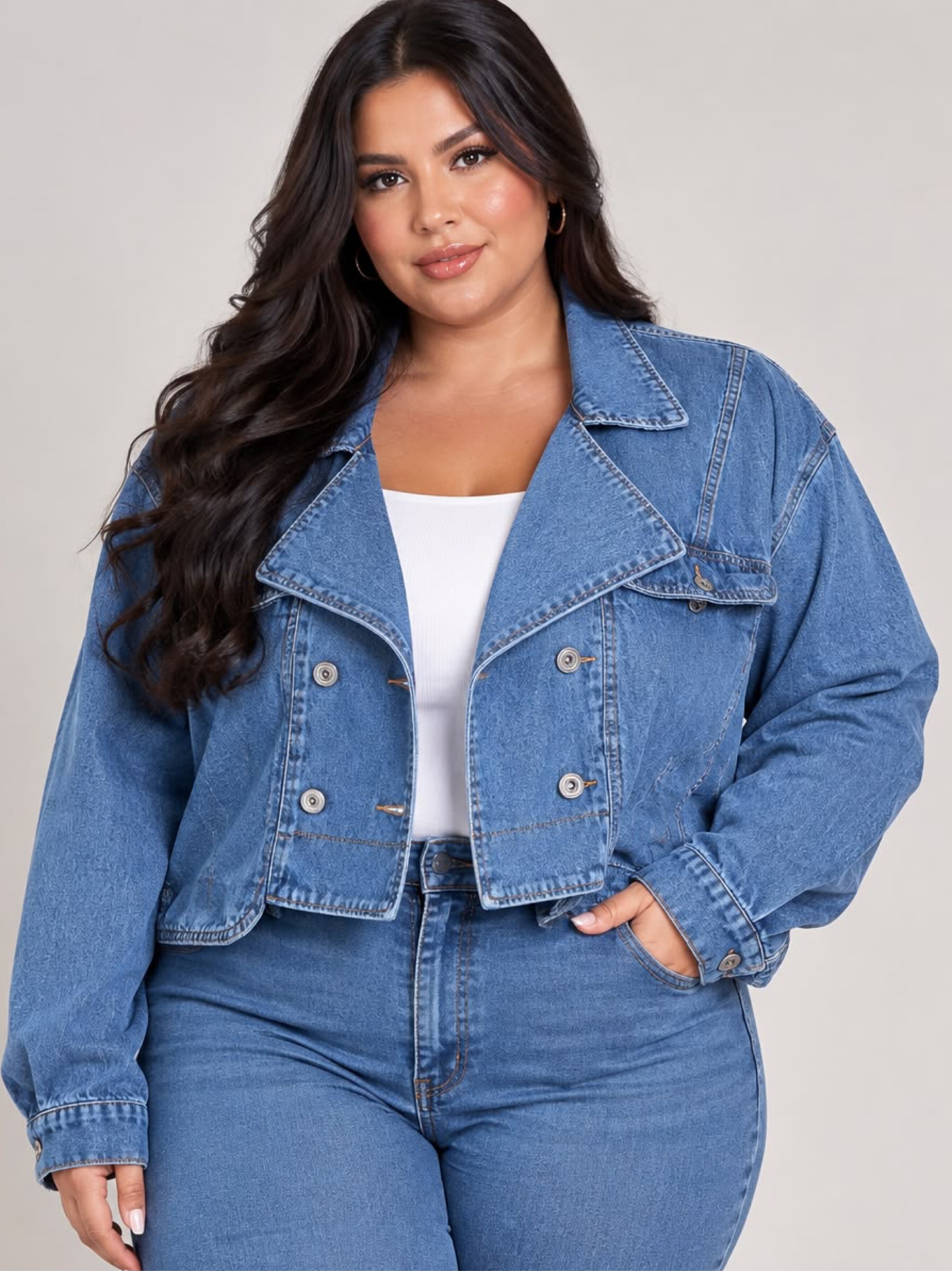 Jaqueta 100%Jeans Plus