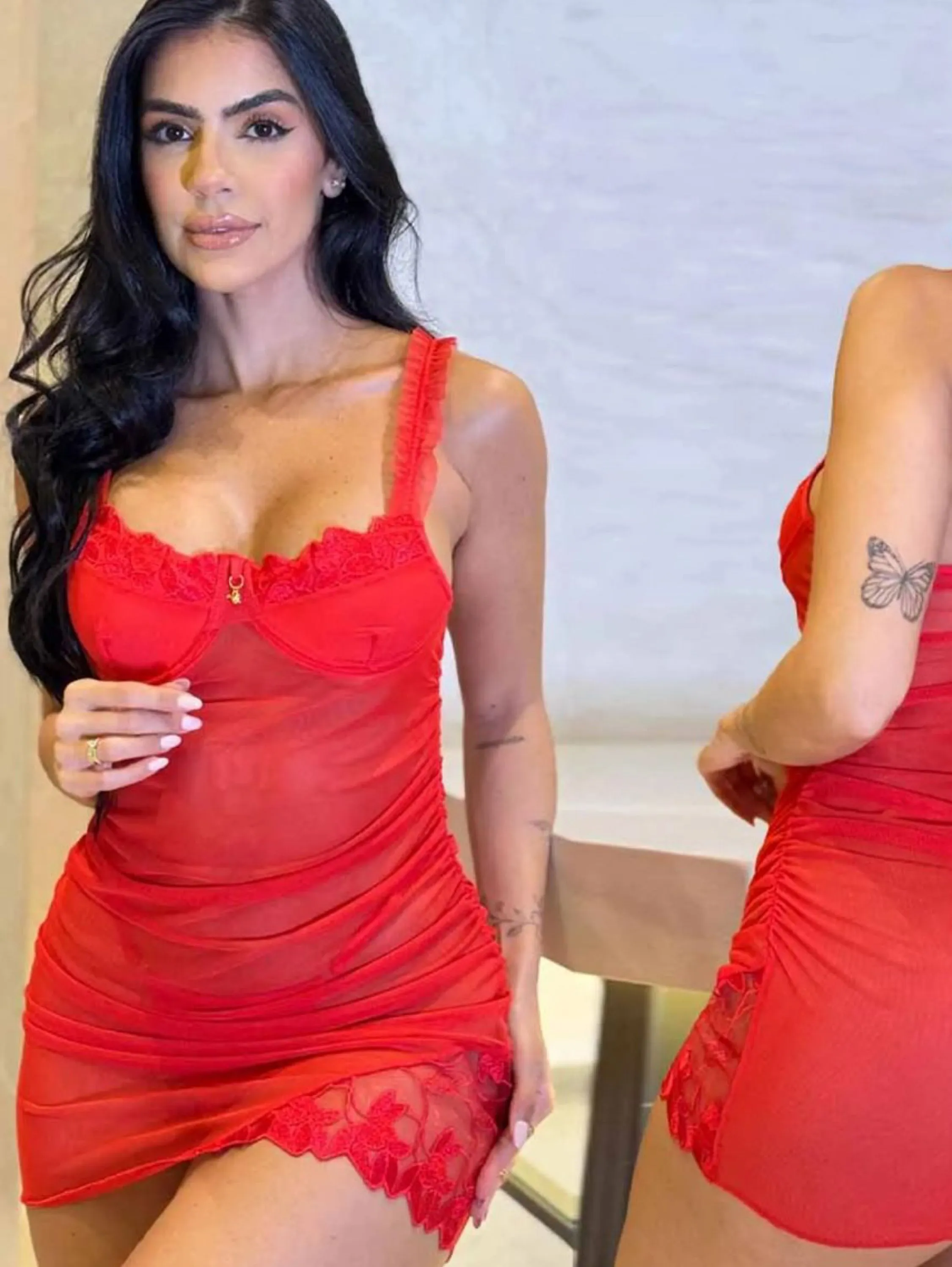 Camisola tule