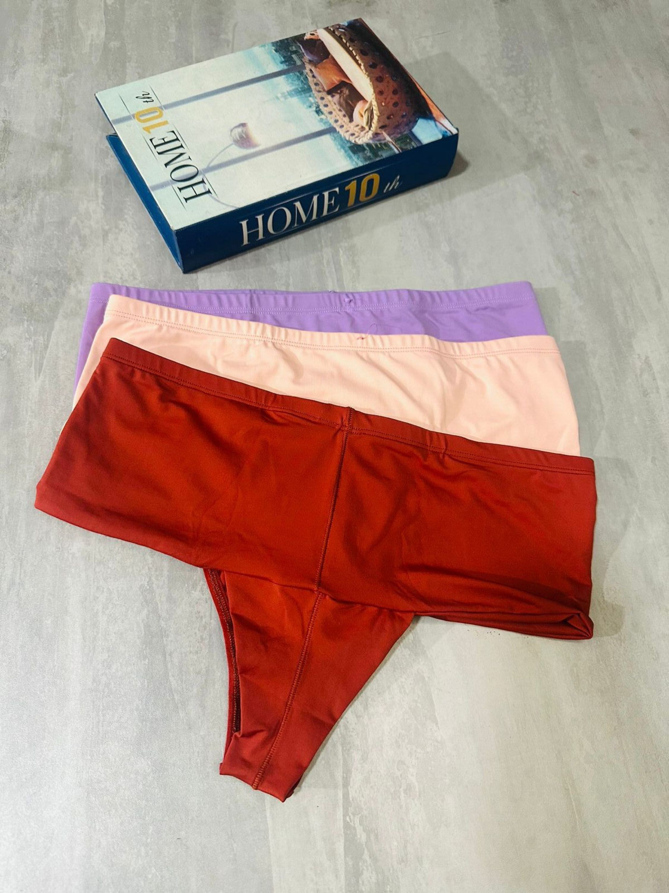 Tanga tala fio duplo 3 pecas