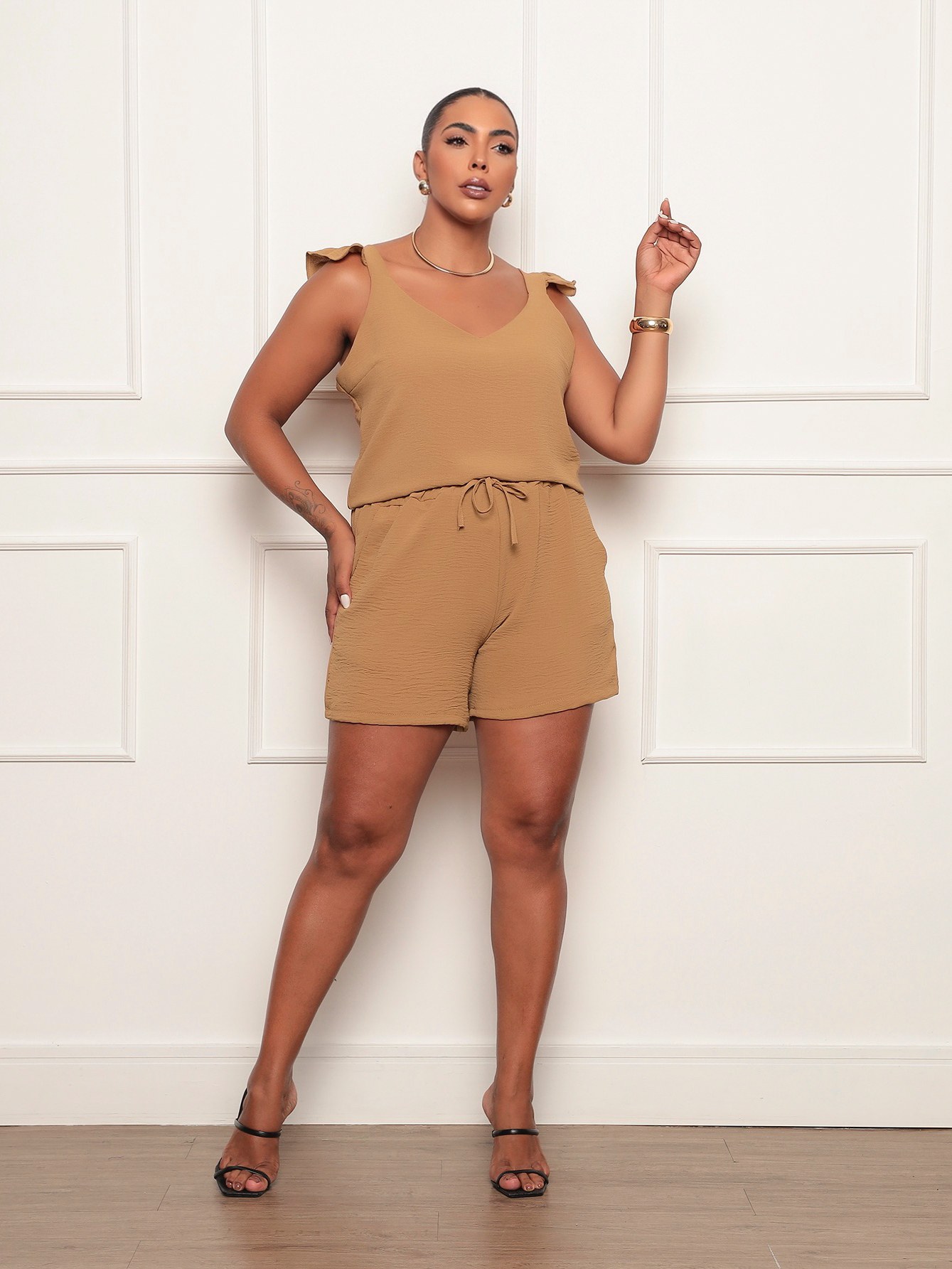 (Conjunto Sewing Plus Size)**