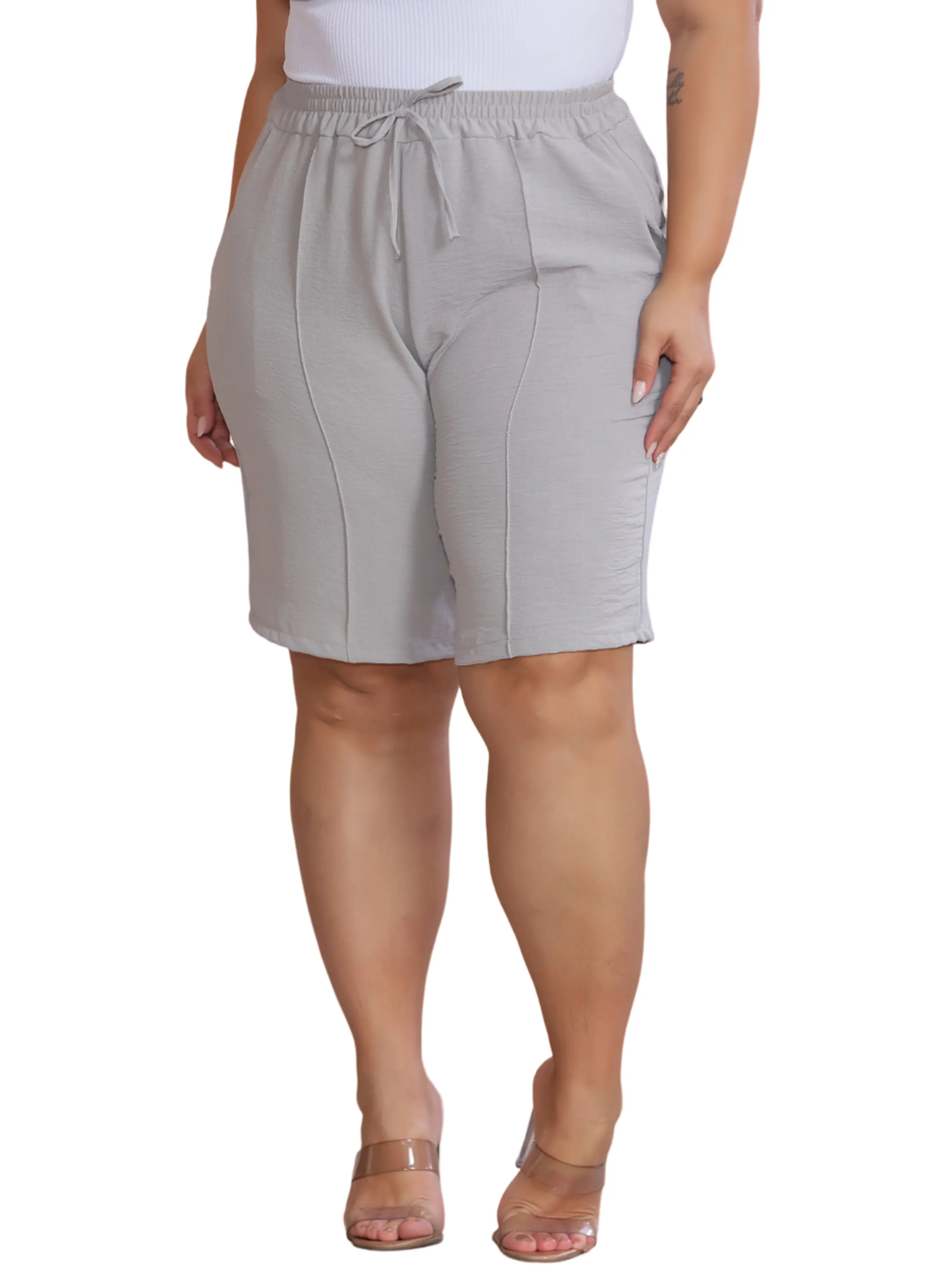 Bermuda Duna Plus Size Feminina