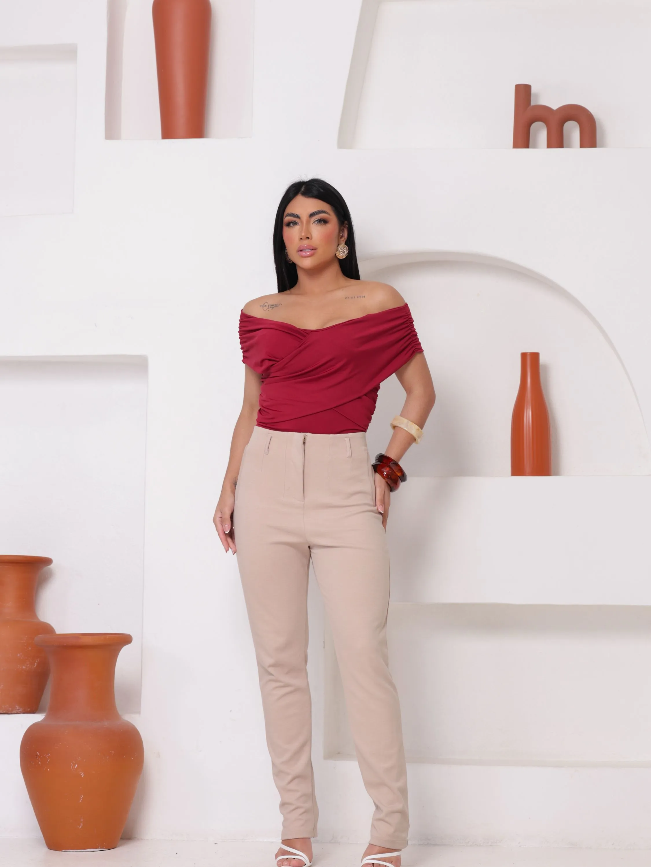 Body Feminino Cruzado Feminino