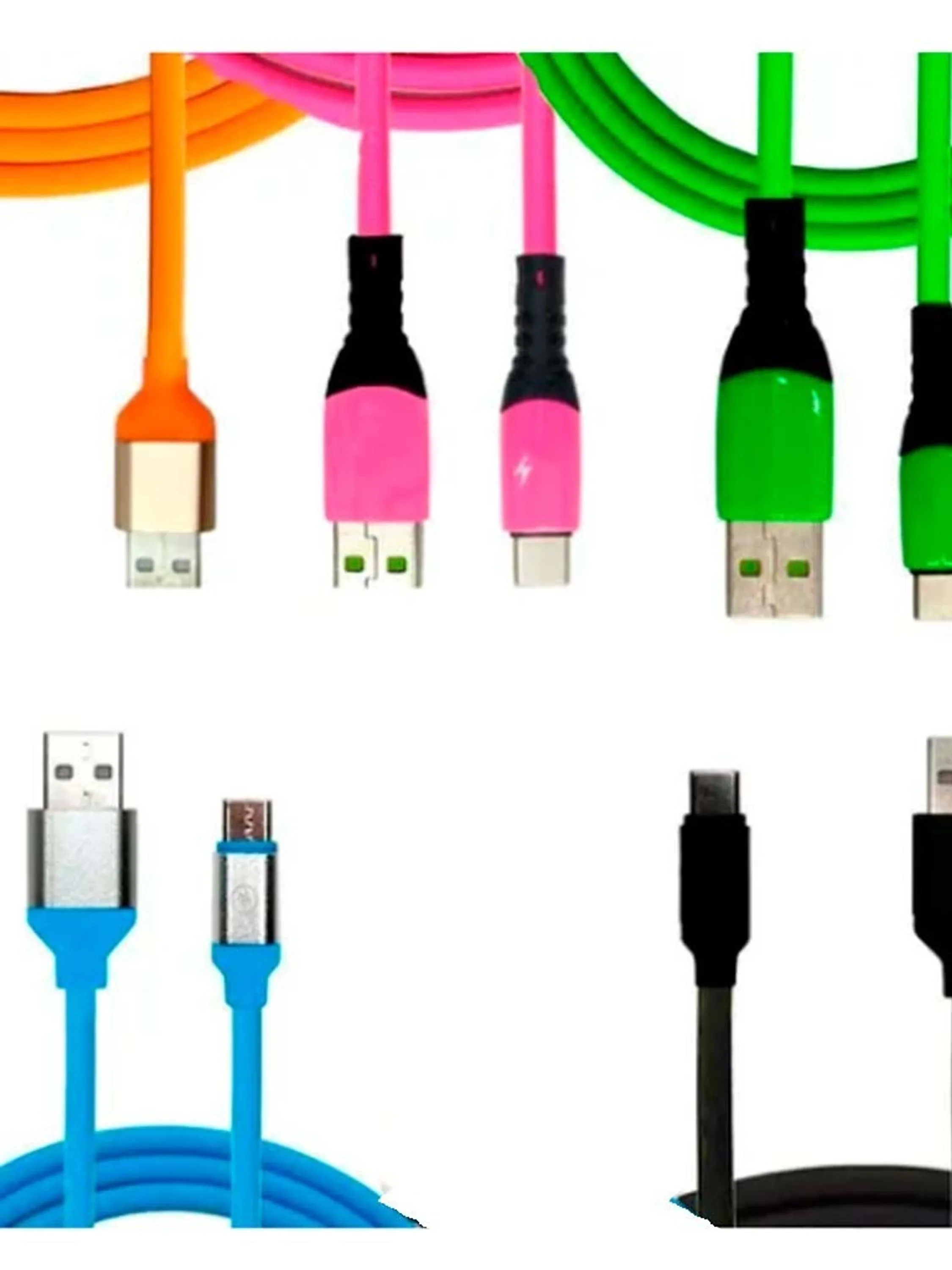 Cabo USB V8 Colorido