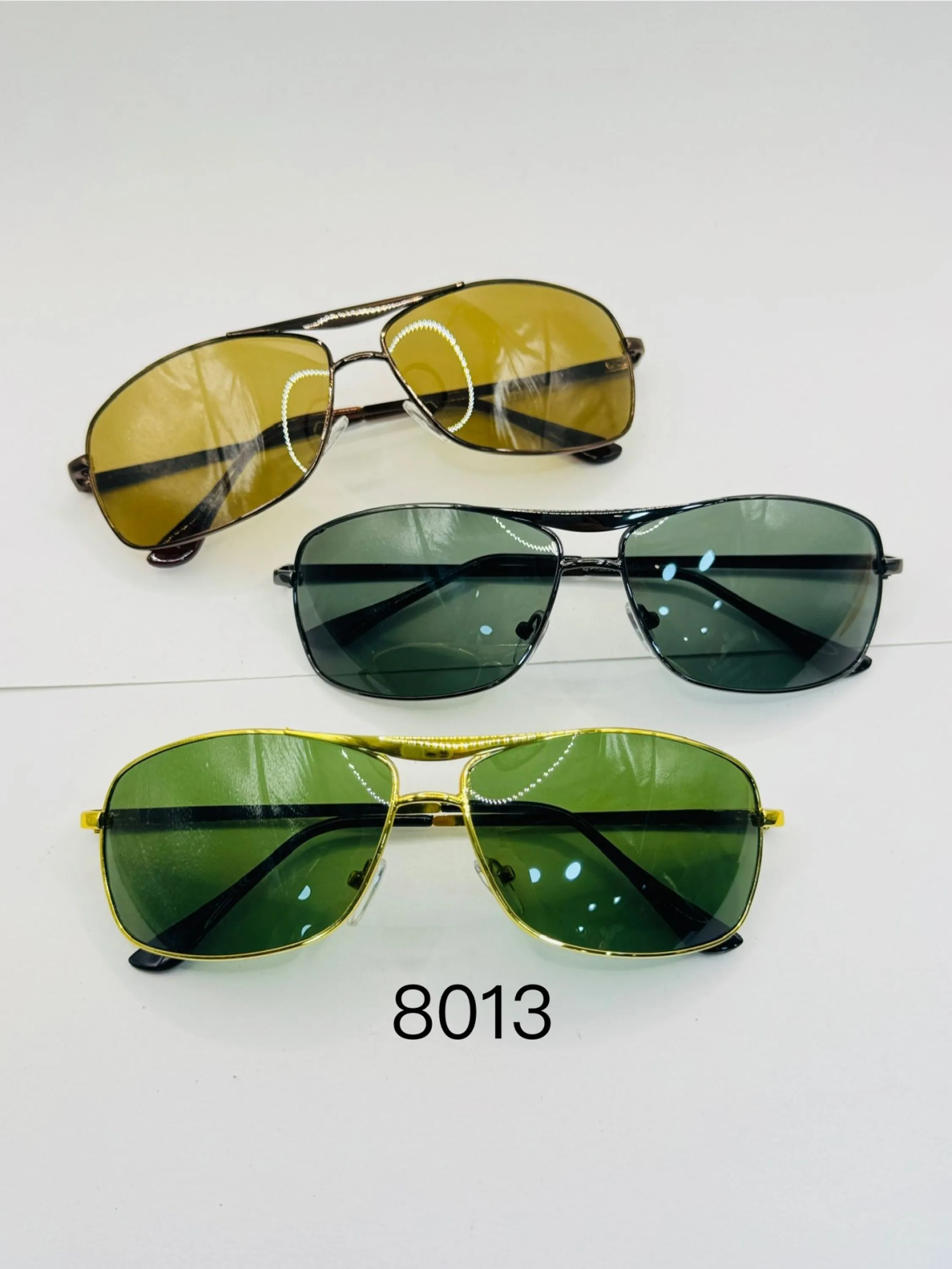 Oculos de sol Lente de Vidro-8013