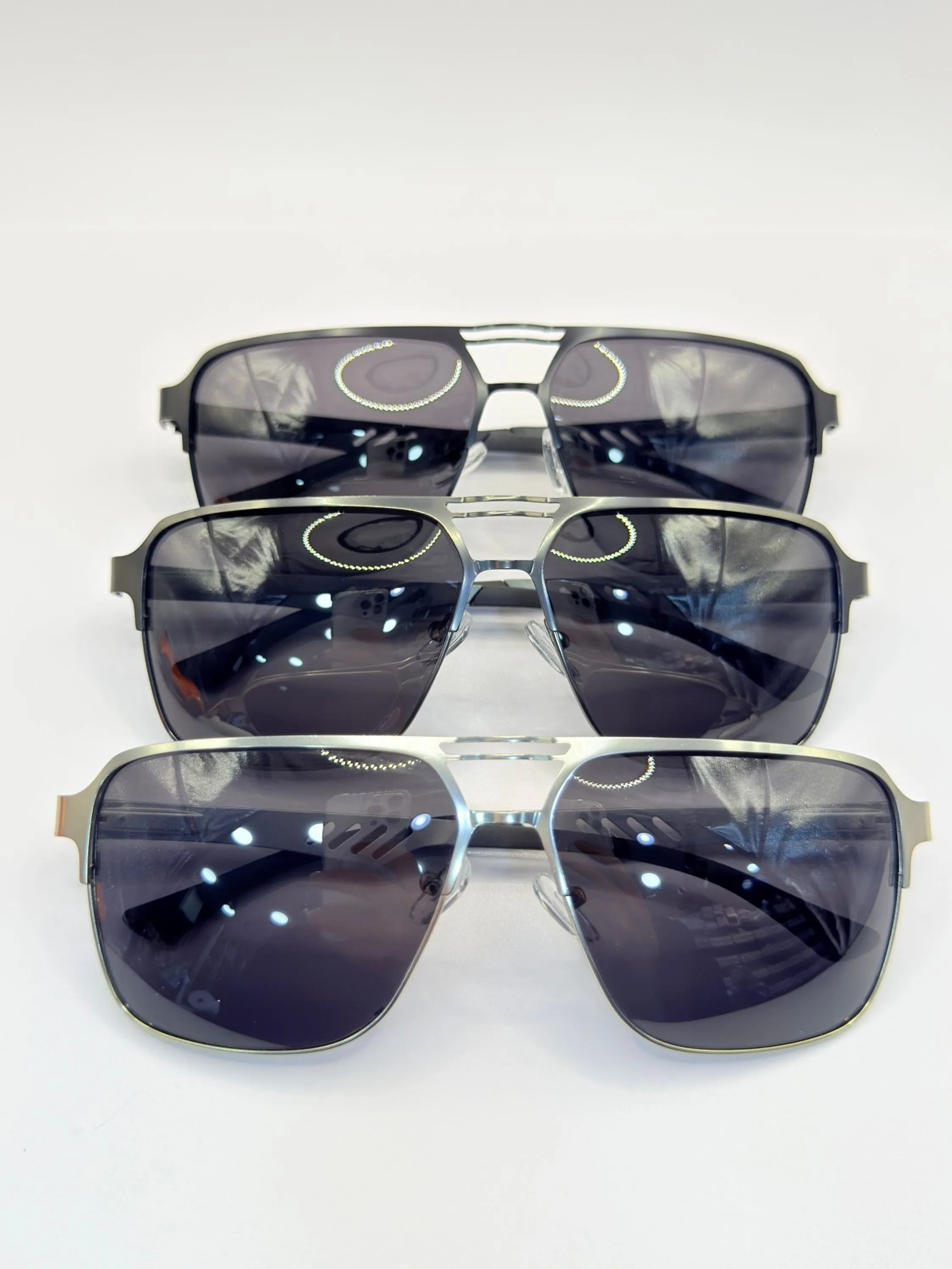 Oculos de sol Metalico,Lente Polarizado-WQ324