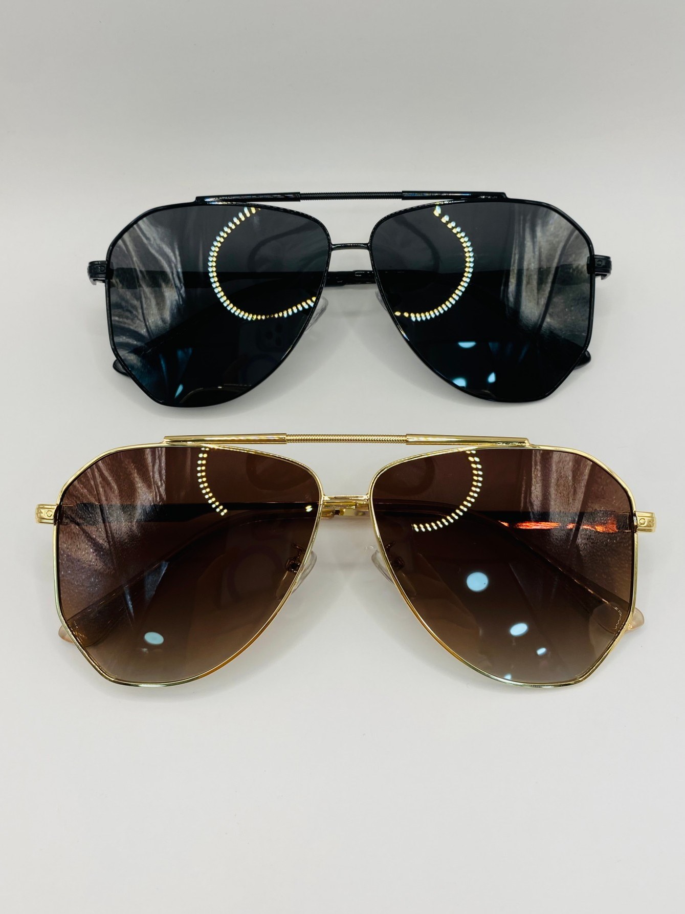 Oculos de sol metalico,lente polarizado,modelo aviador-58361