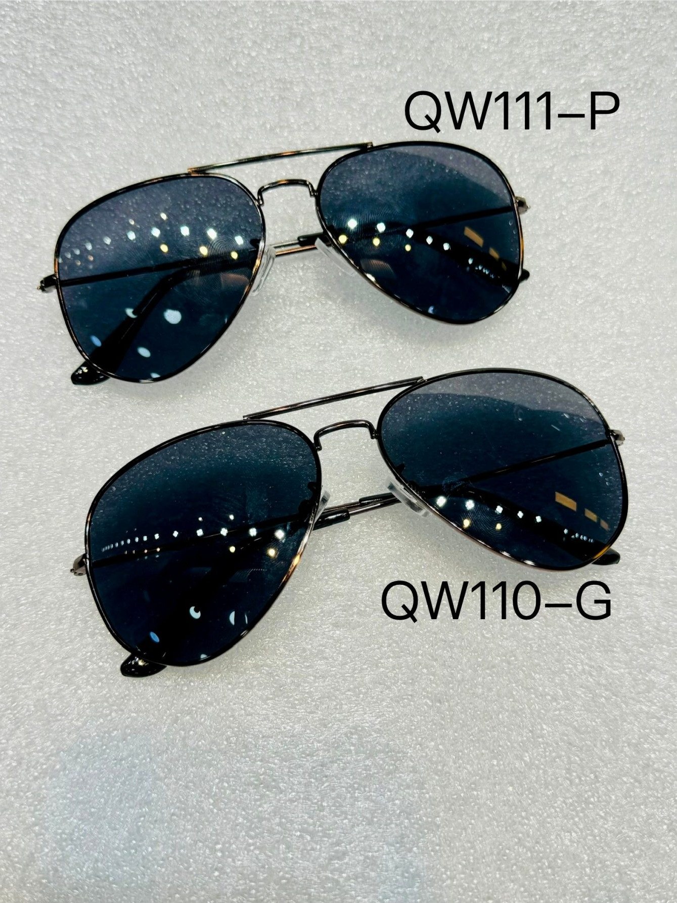 Oculos de sol AVIADOR-Modelo GRANDE e Pequeno-QW110/111