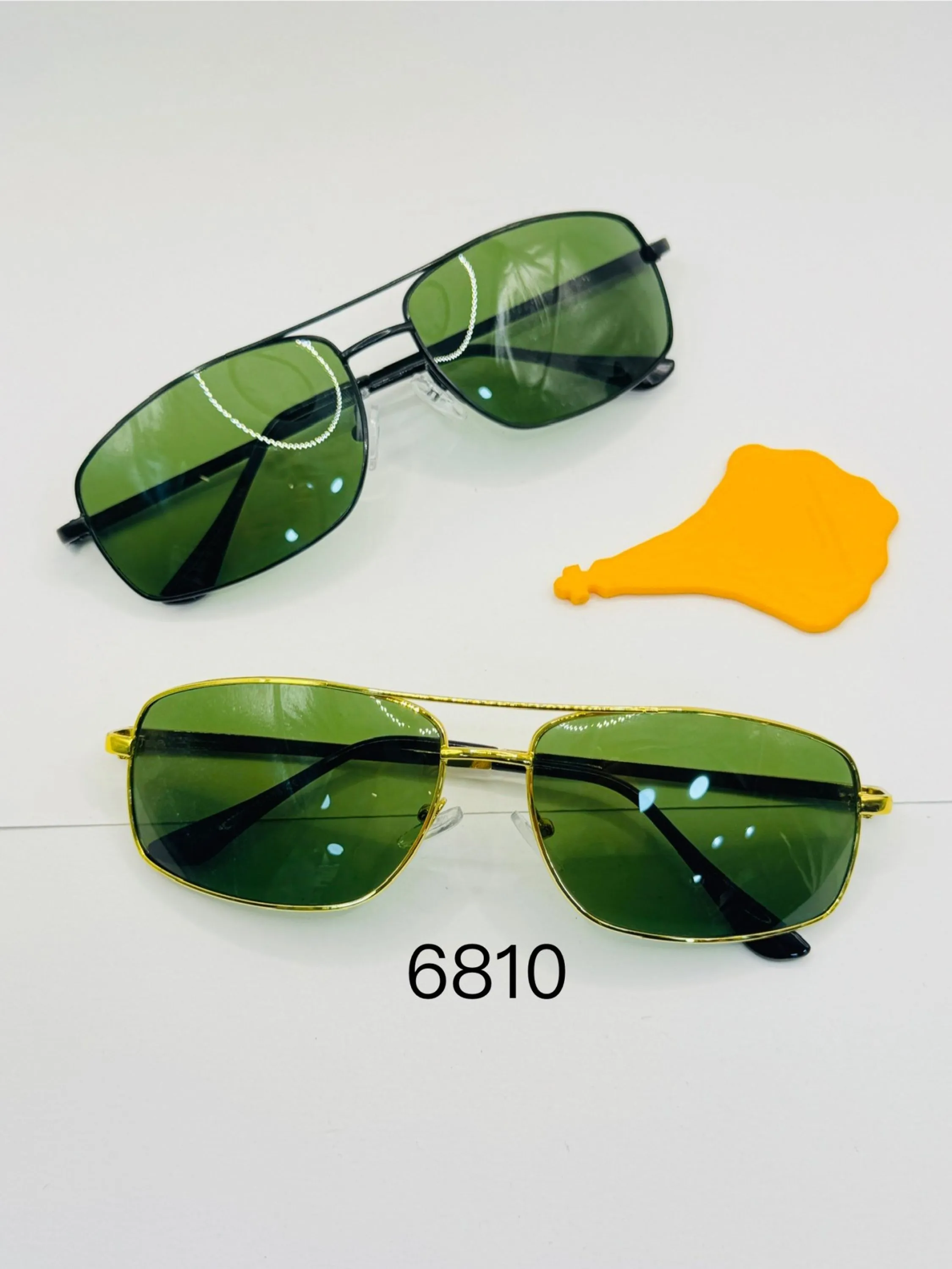 Oculos de sol metalico, Lente de Vidro-6810