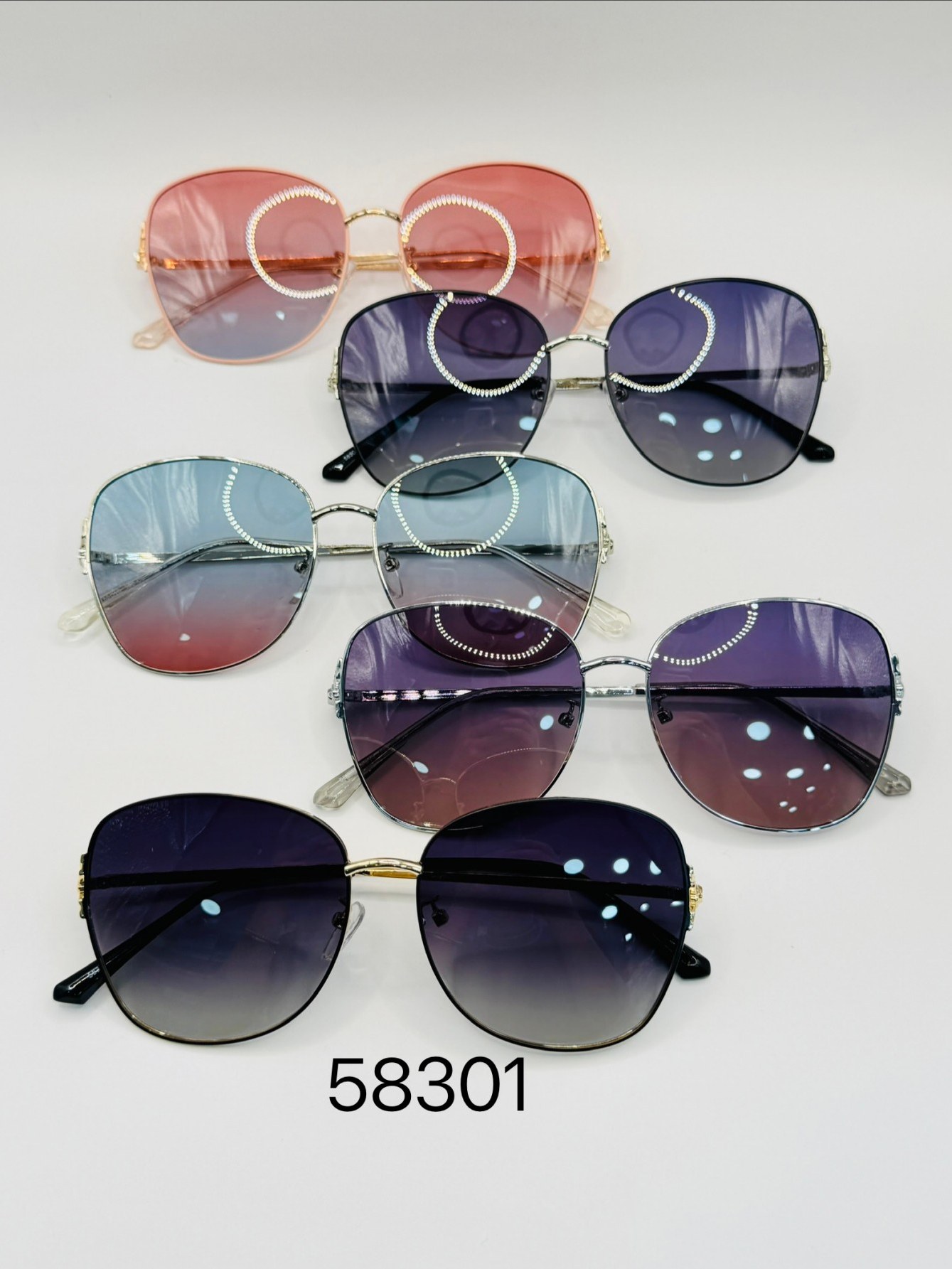 Oculos de sol metalico,lente polarizado-58301