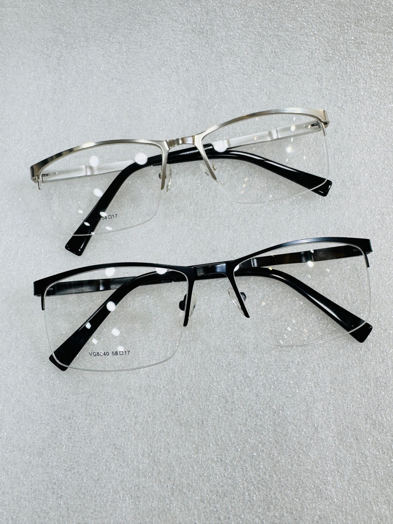 Armacao para oculos metalico ,modelo quadrado-VG8040