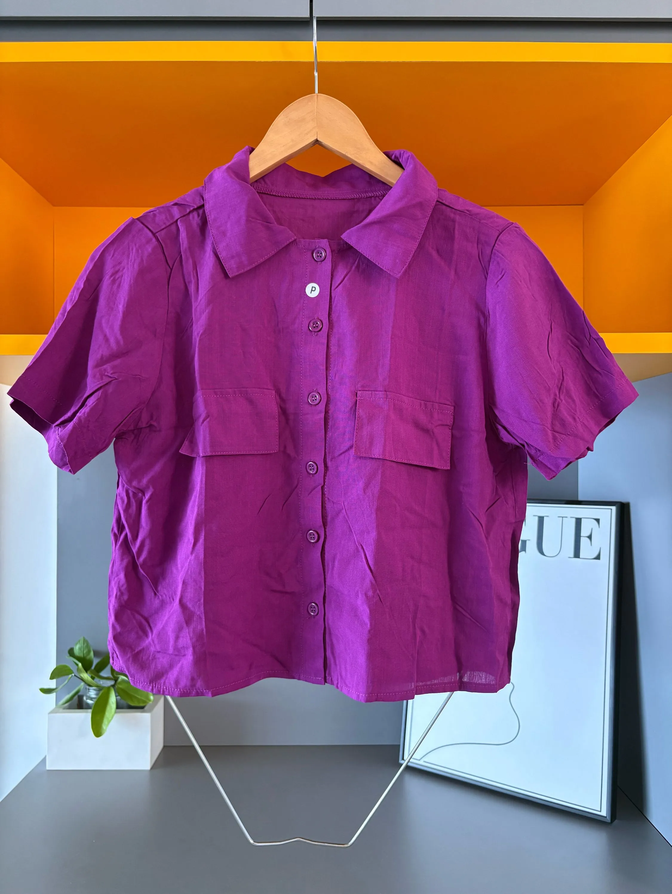 Roupas de manga curta