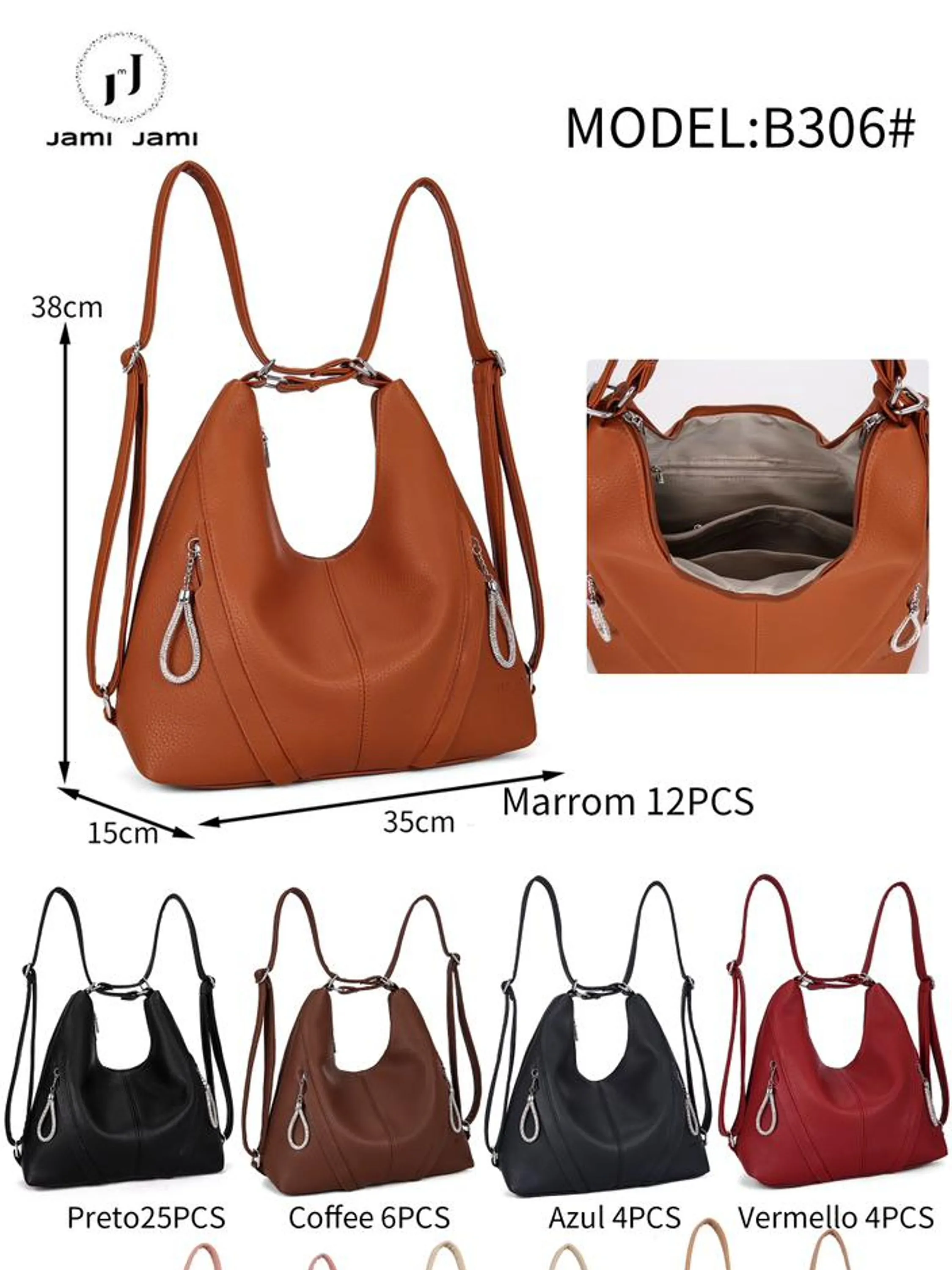 Bolsa Feminina Multifuncional B306