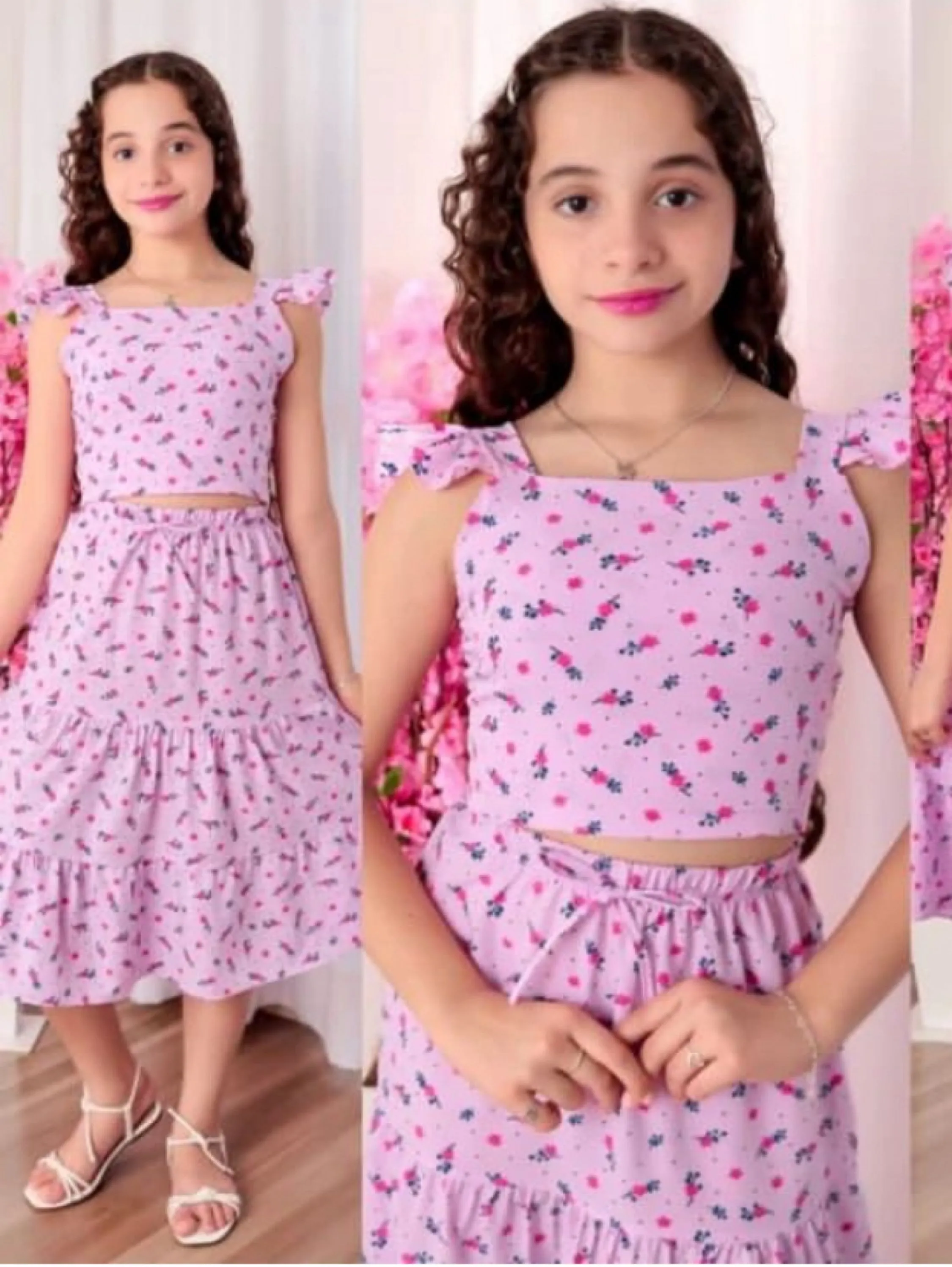 Conjunto infantil feminino