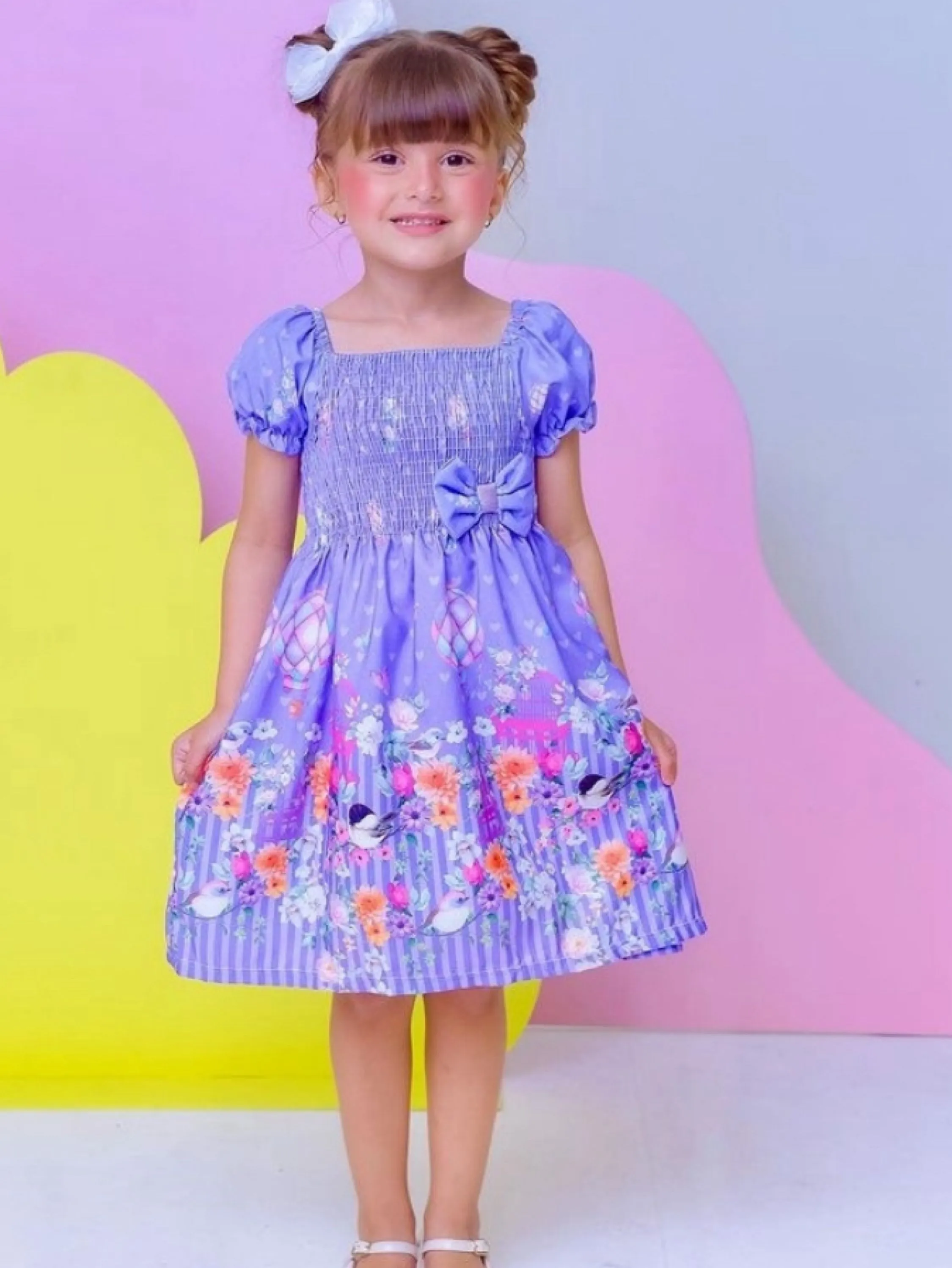 Vestido infantil feminino