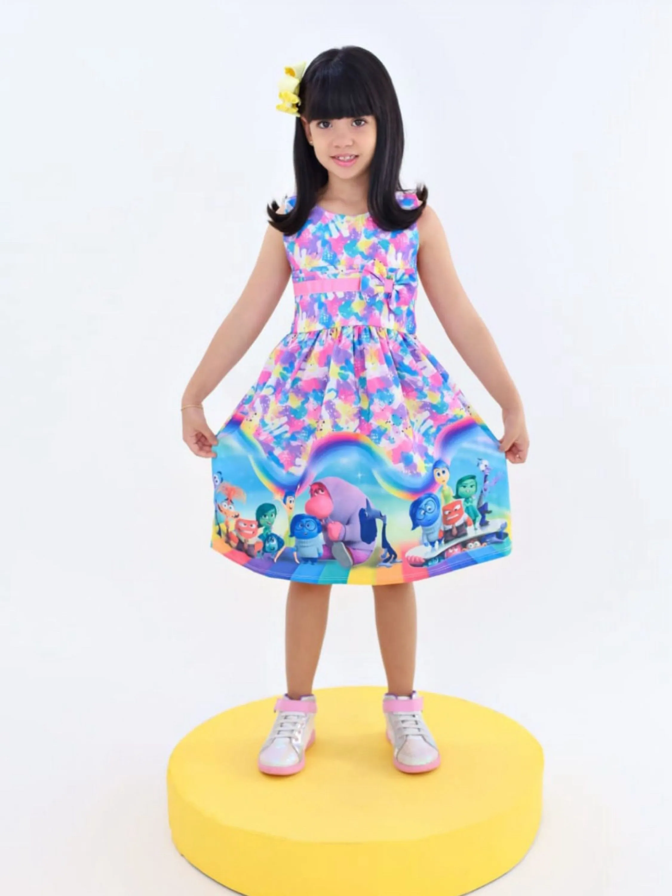 Vestido infantil  de festa temático