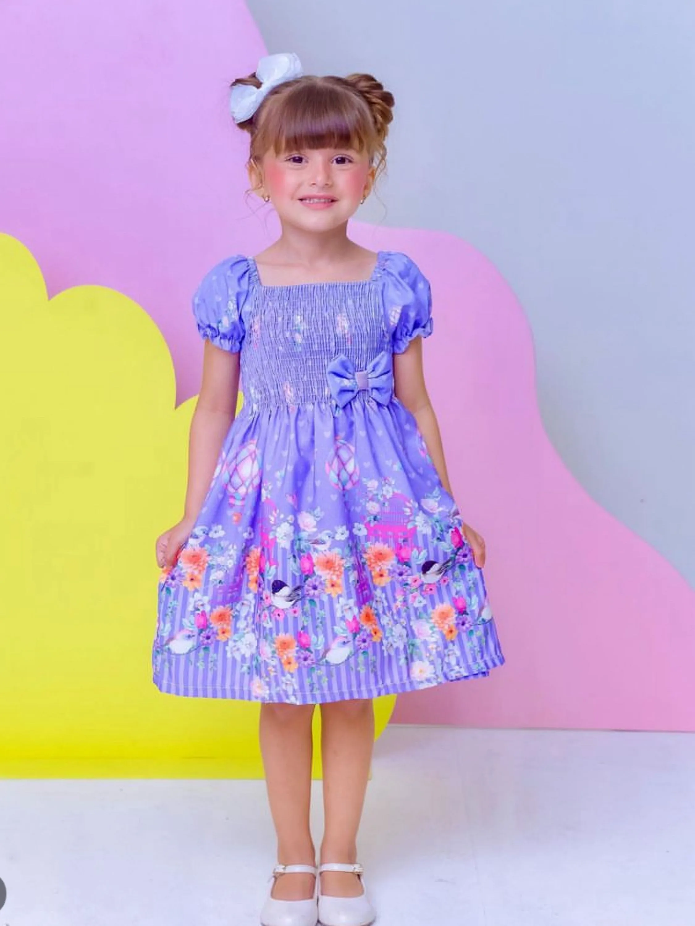 Vestido infantil  estampado