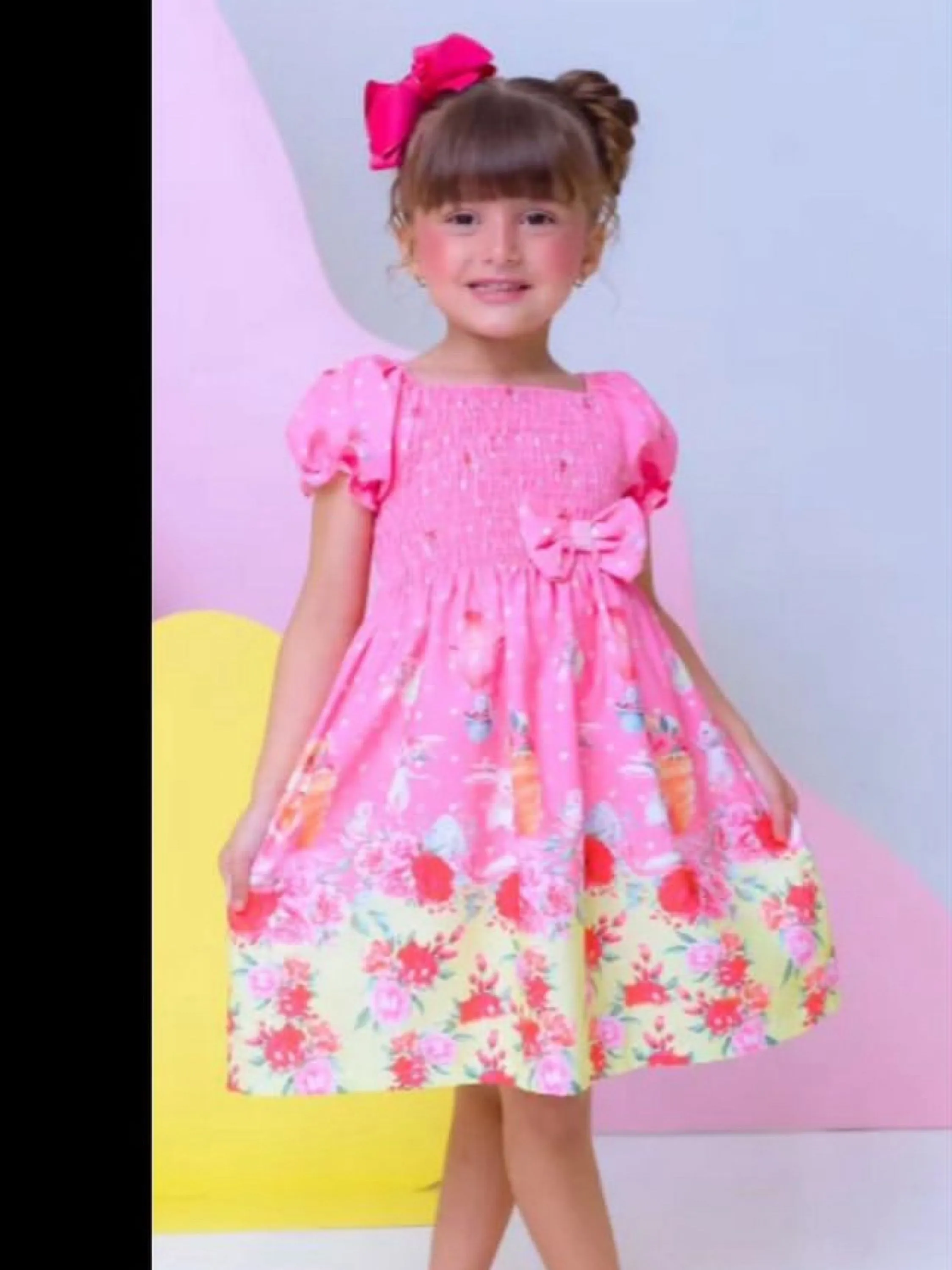 Vestido infantil  estampado