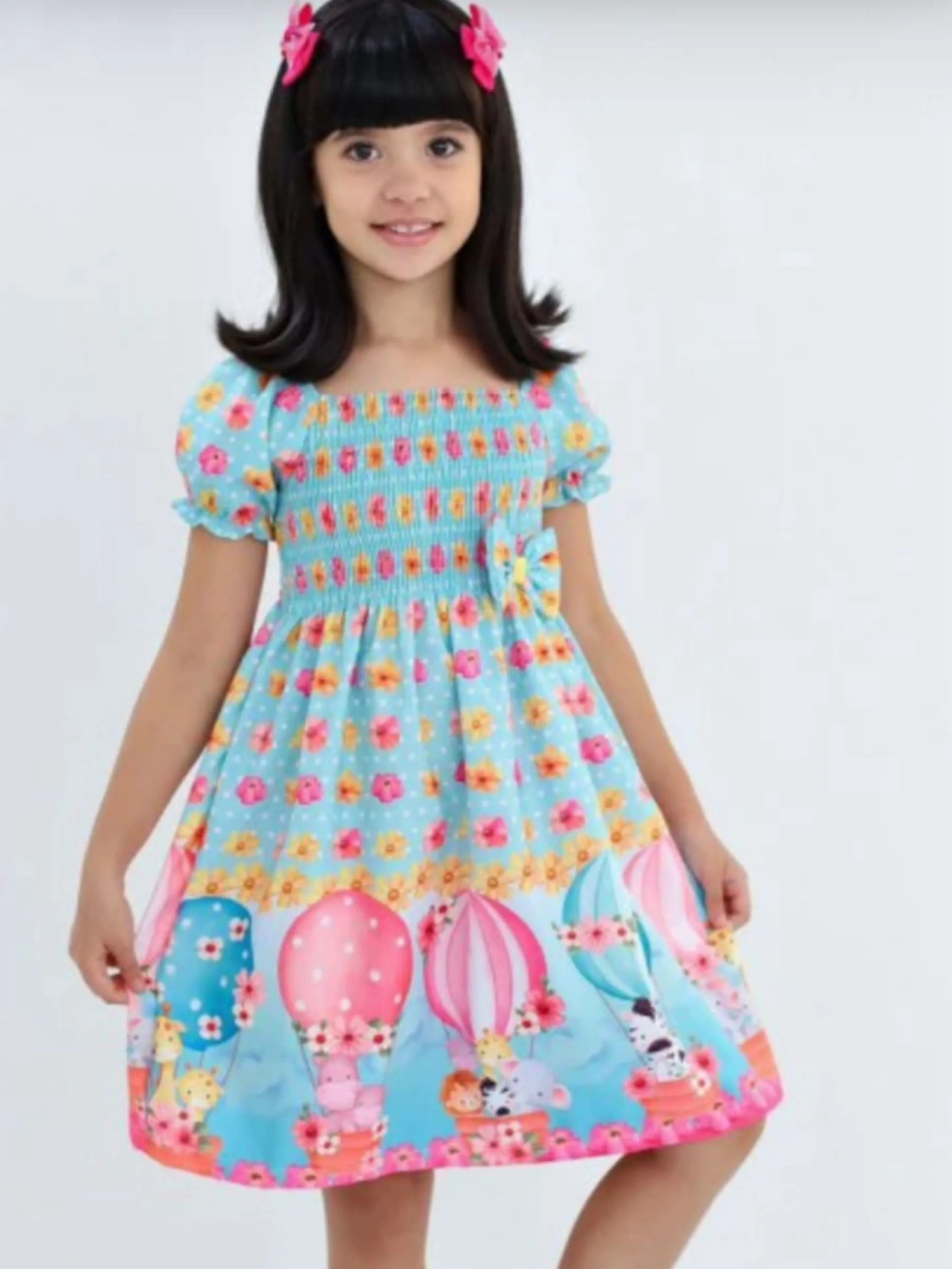 Vestido infantil  estampado