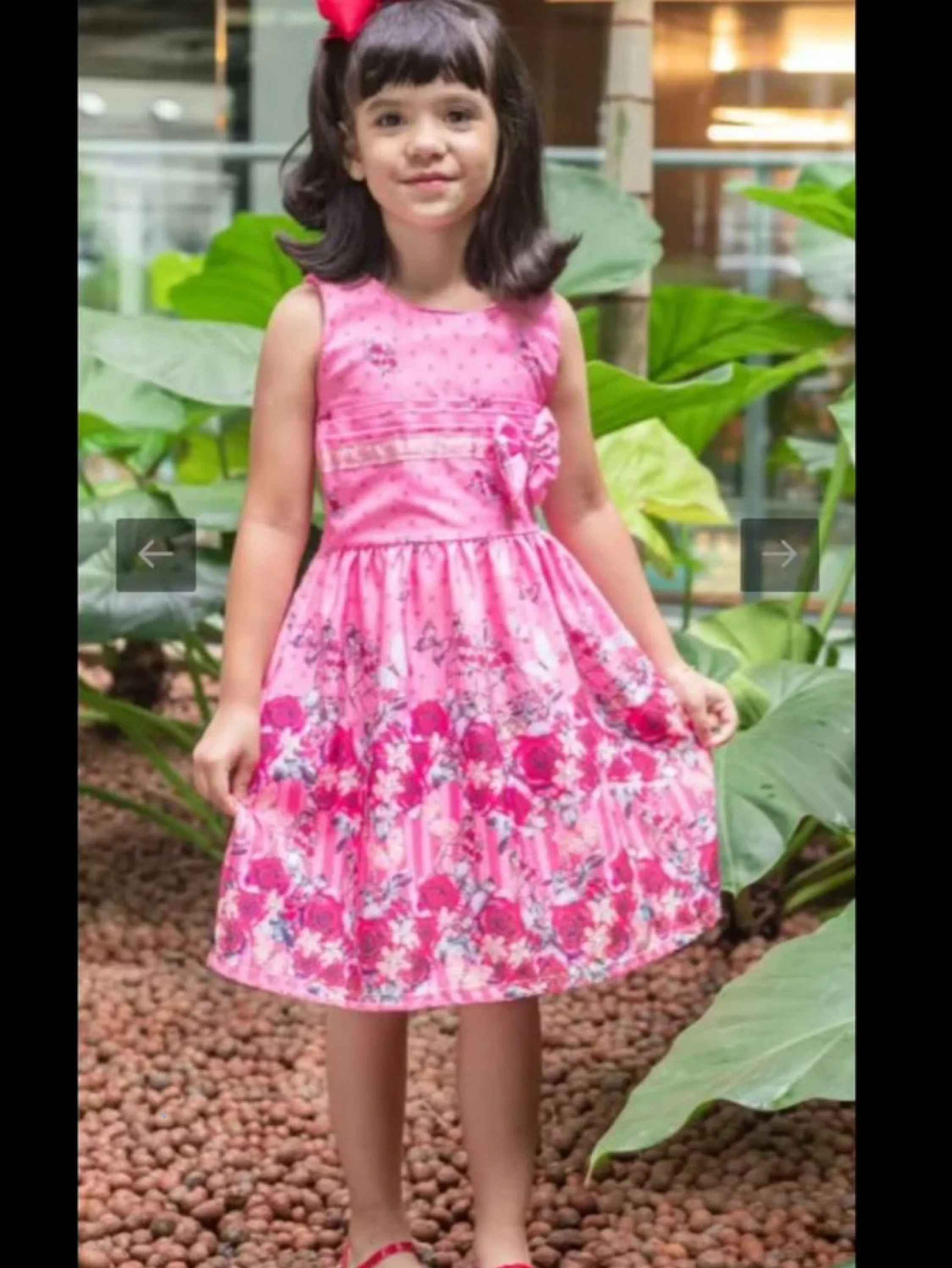 Vestido infantil  estampado