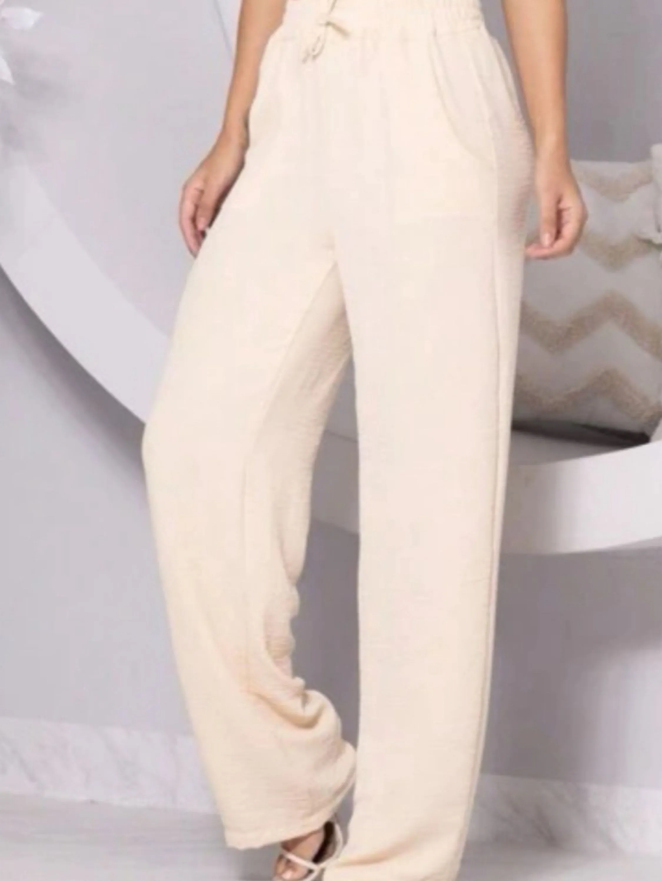 Calça  pantalona feminina