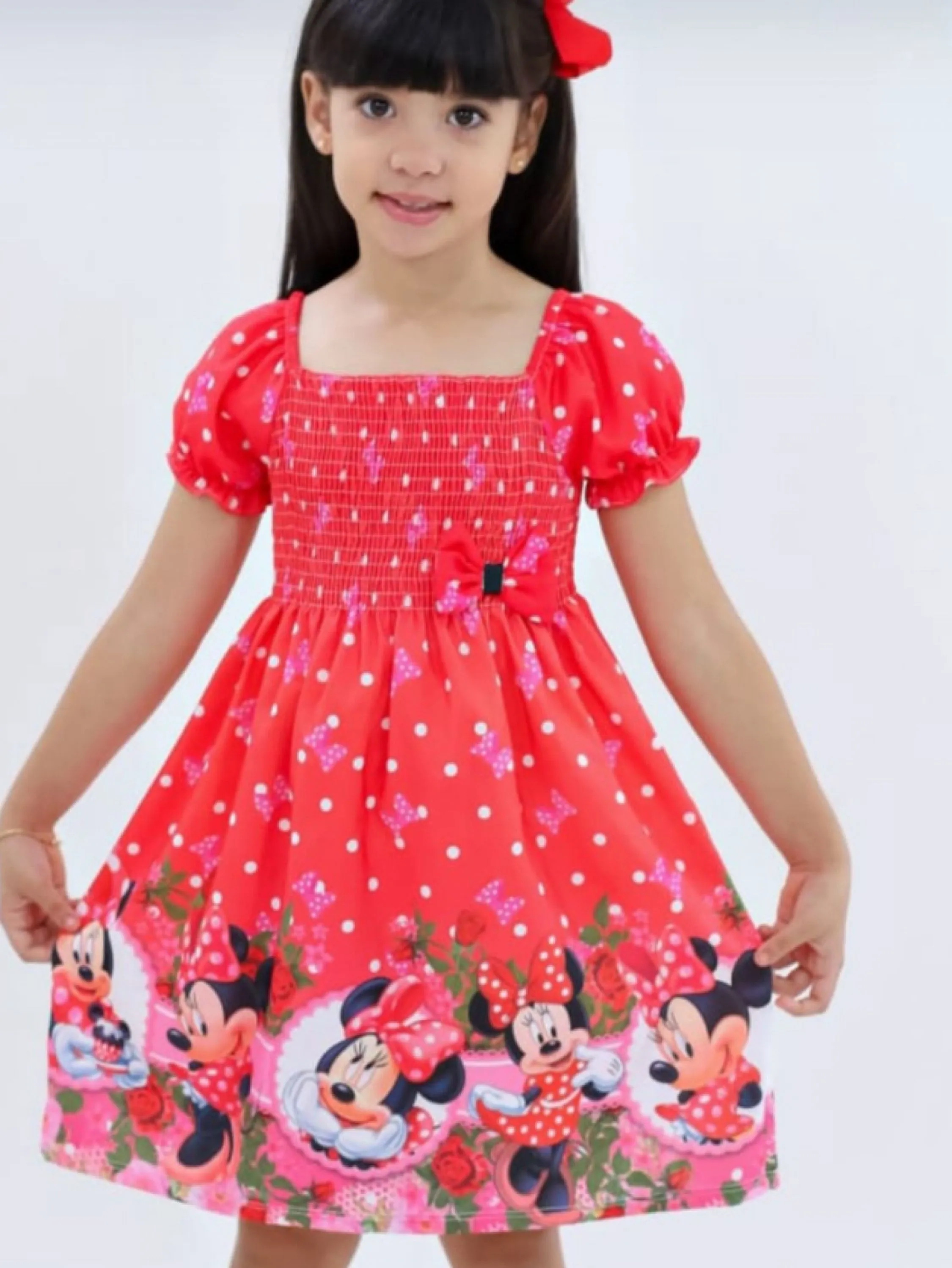 Vestido infantil de festa