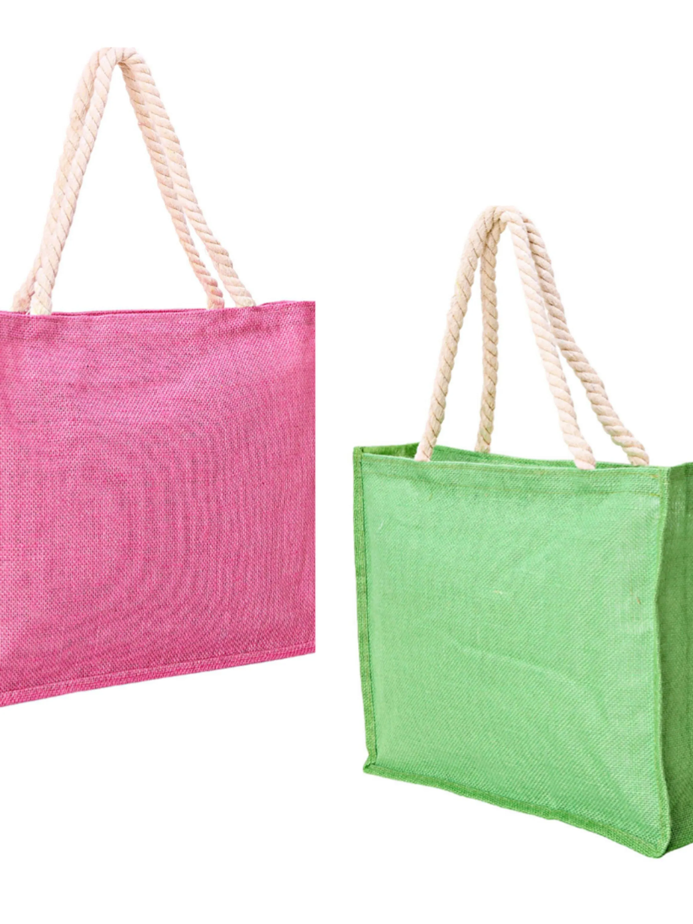 BOLSA DE PRAIA JUTA BÁSICA FEMININA 6 PEÇAS - S52