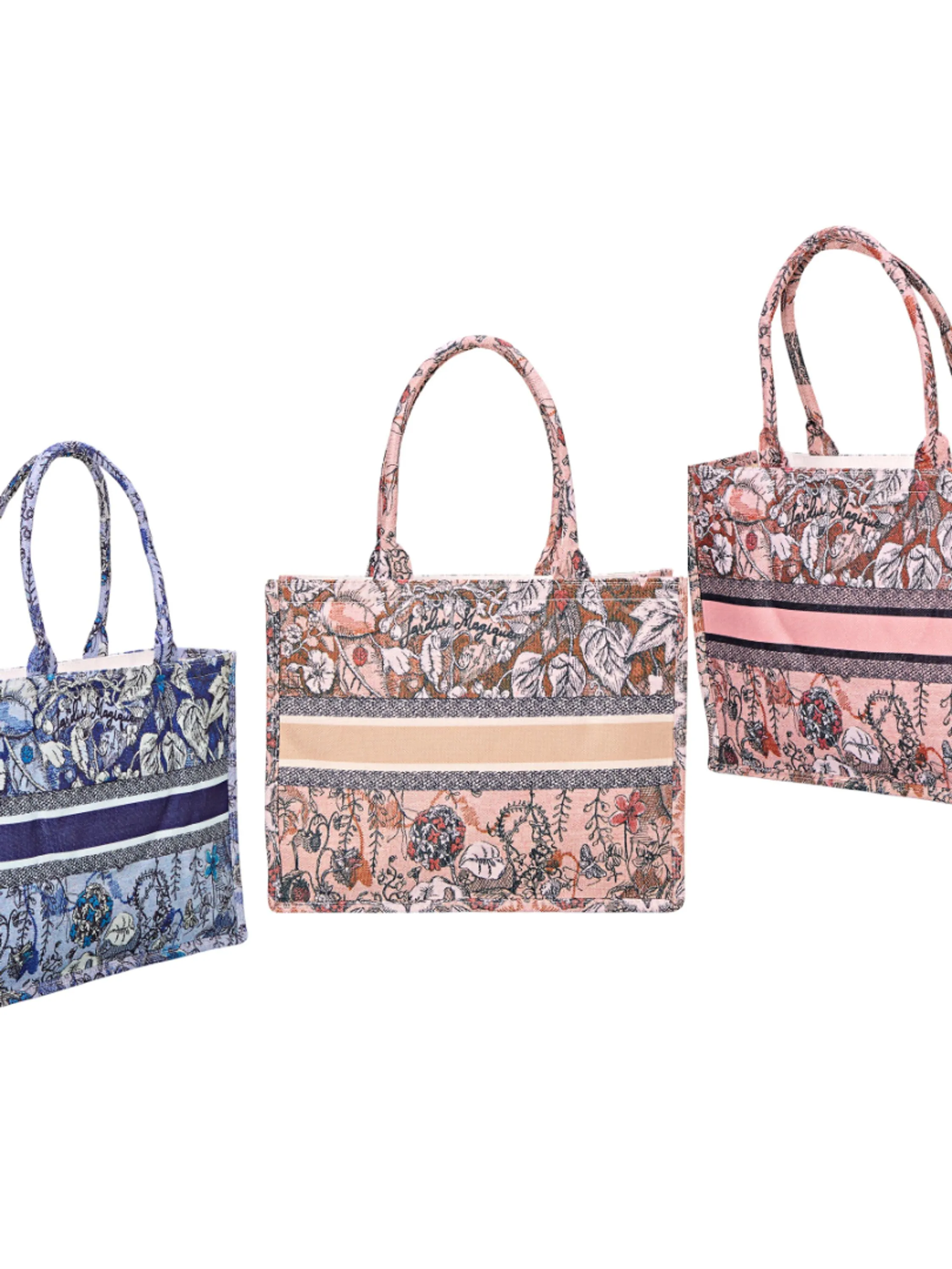 BOLSA DE PRAIA ESTAMPADA FEMININA 6 PEÇAS - S61