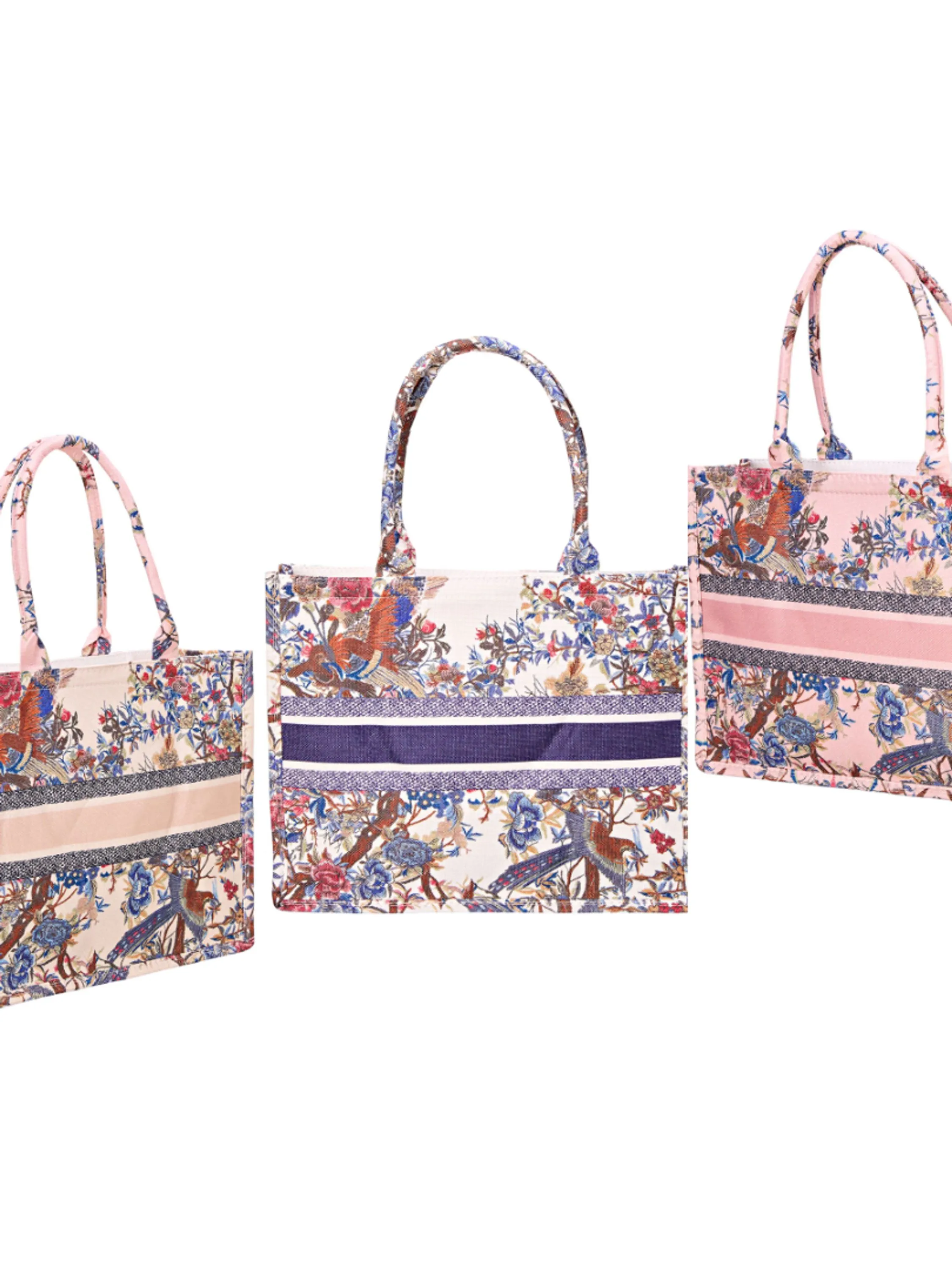 BOLSA DE PRAIA ESTAMPADA FEMININA 6 PEÇAS - S59