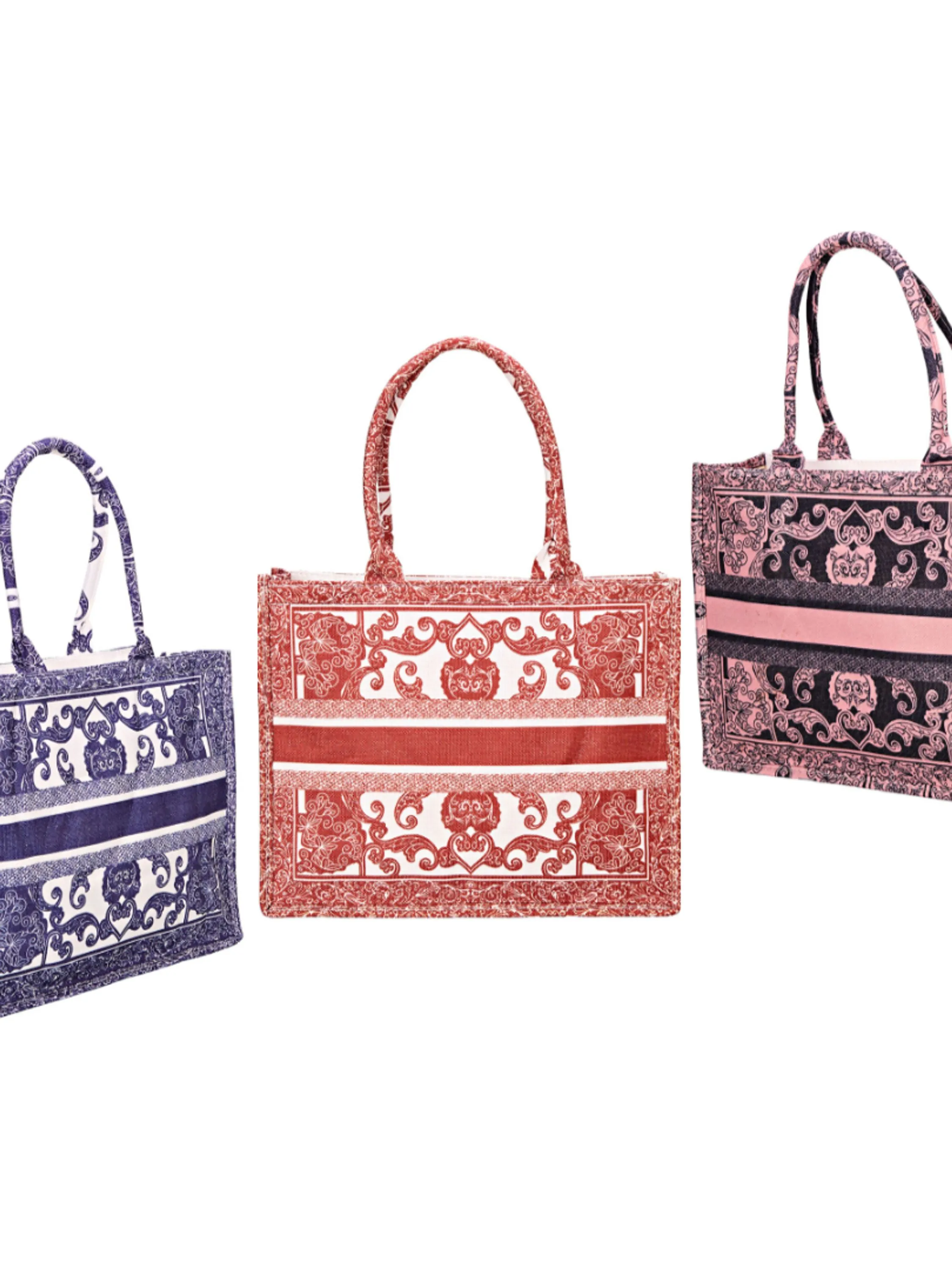 BOLSA DE PRAIA ESTAMPADA FEMININA 6 PEÇAS - S60