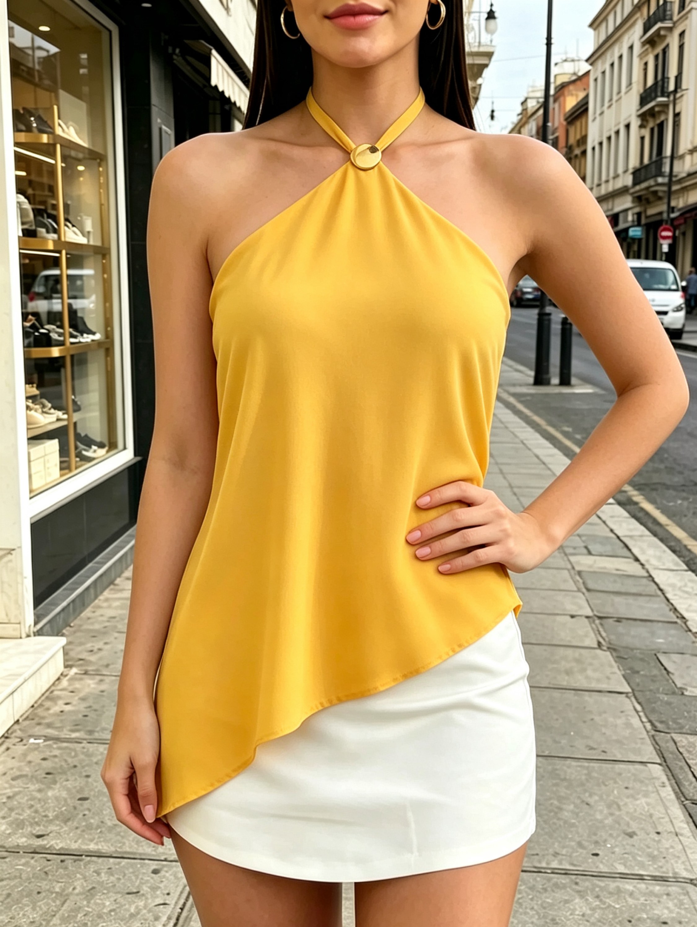 Blusa cropped