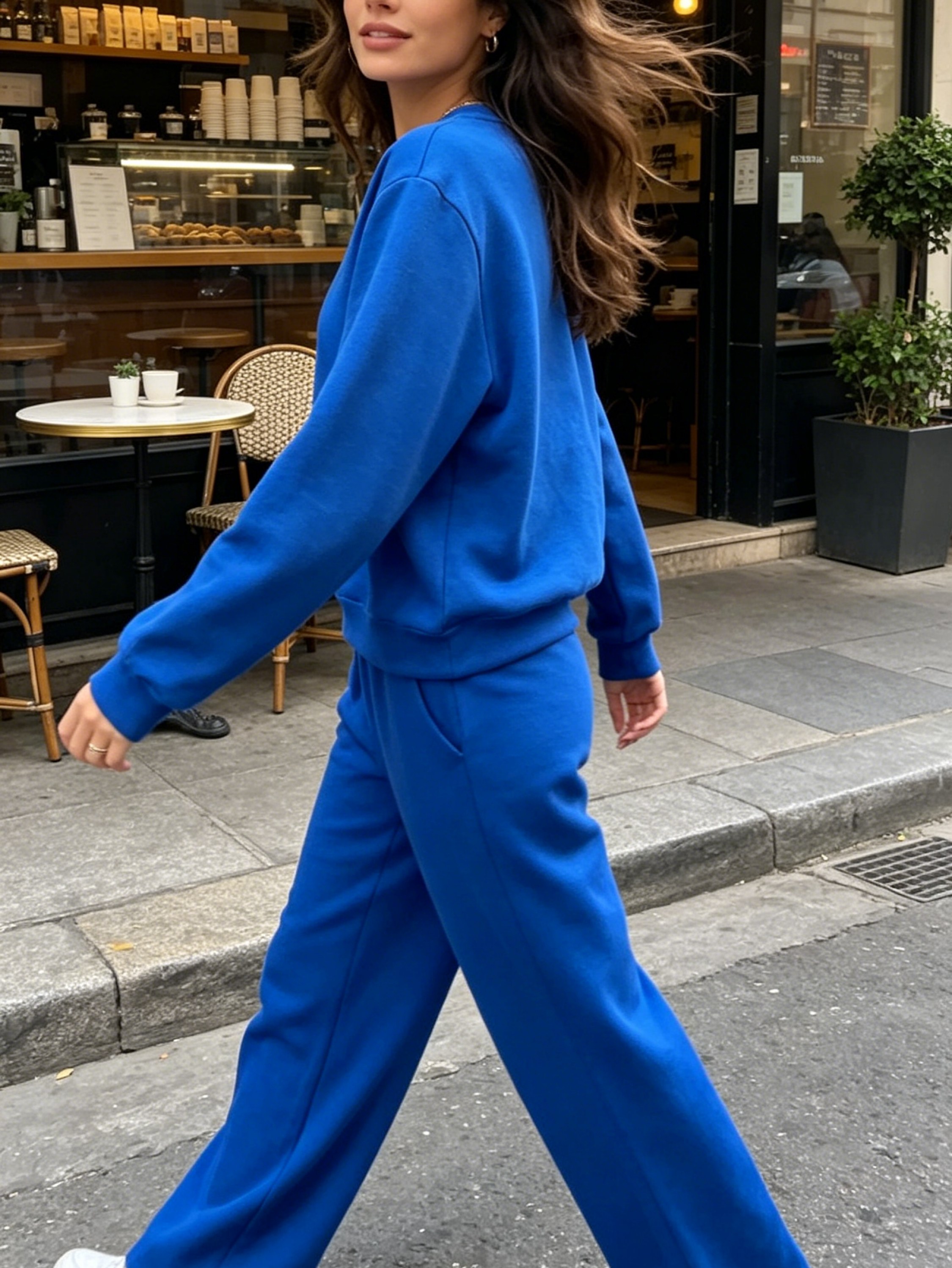 Conjunto moletom casaco e calça