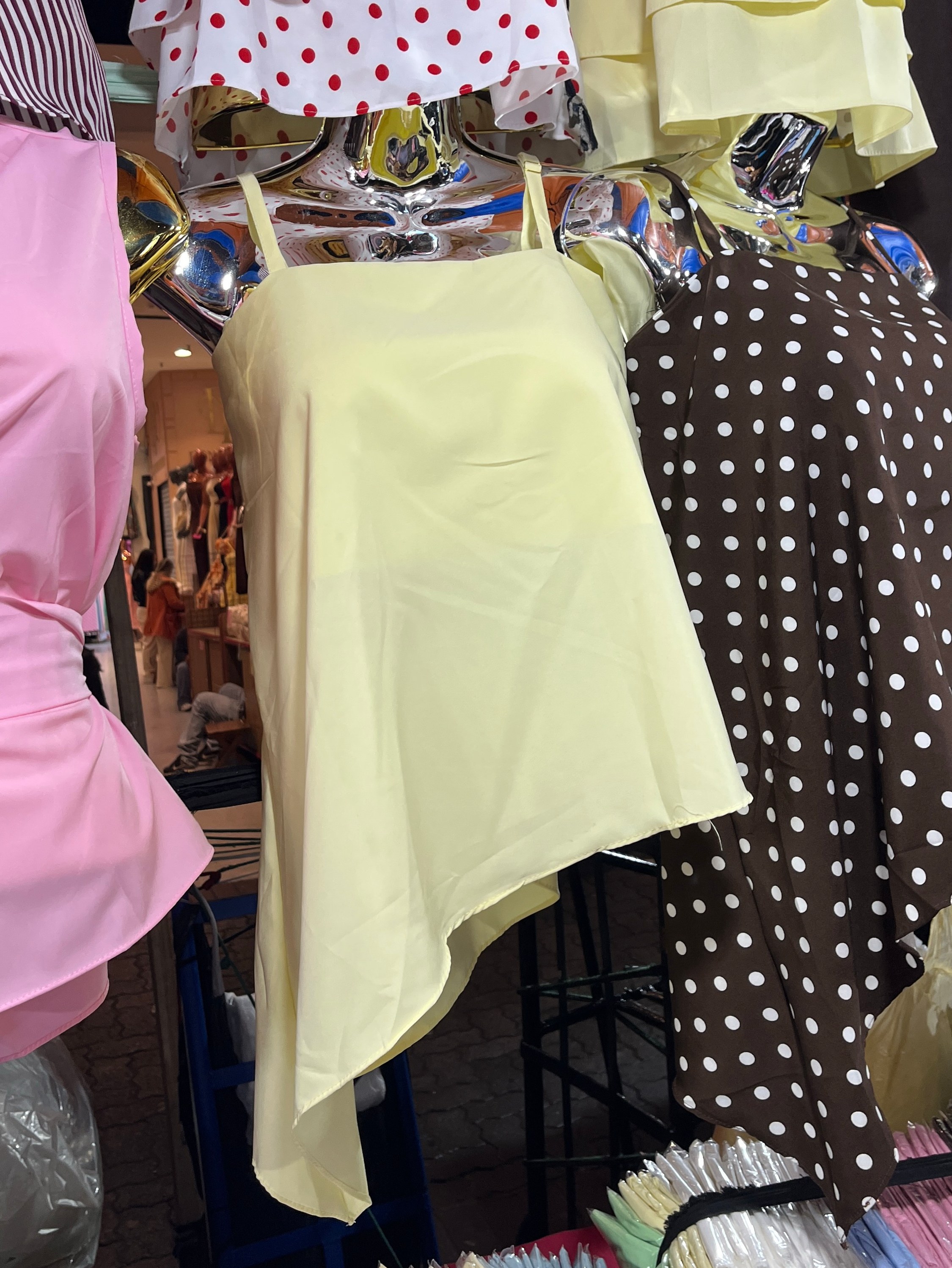 Cropped alcina gola quadrada