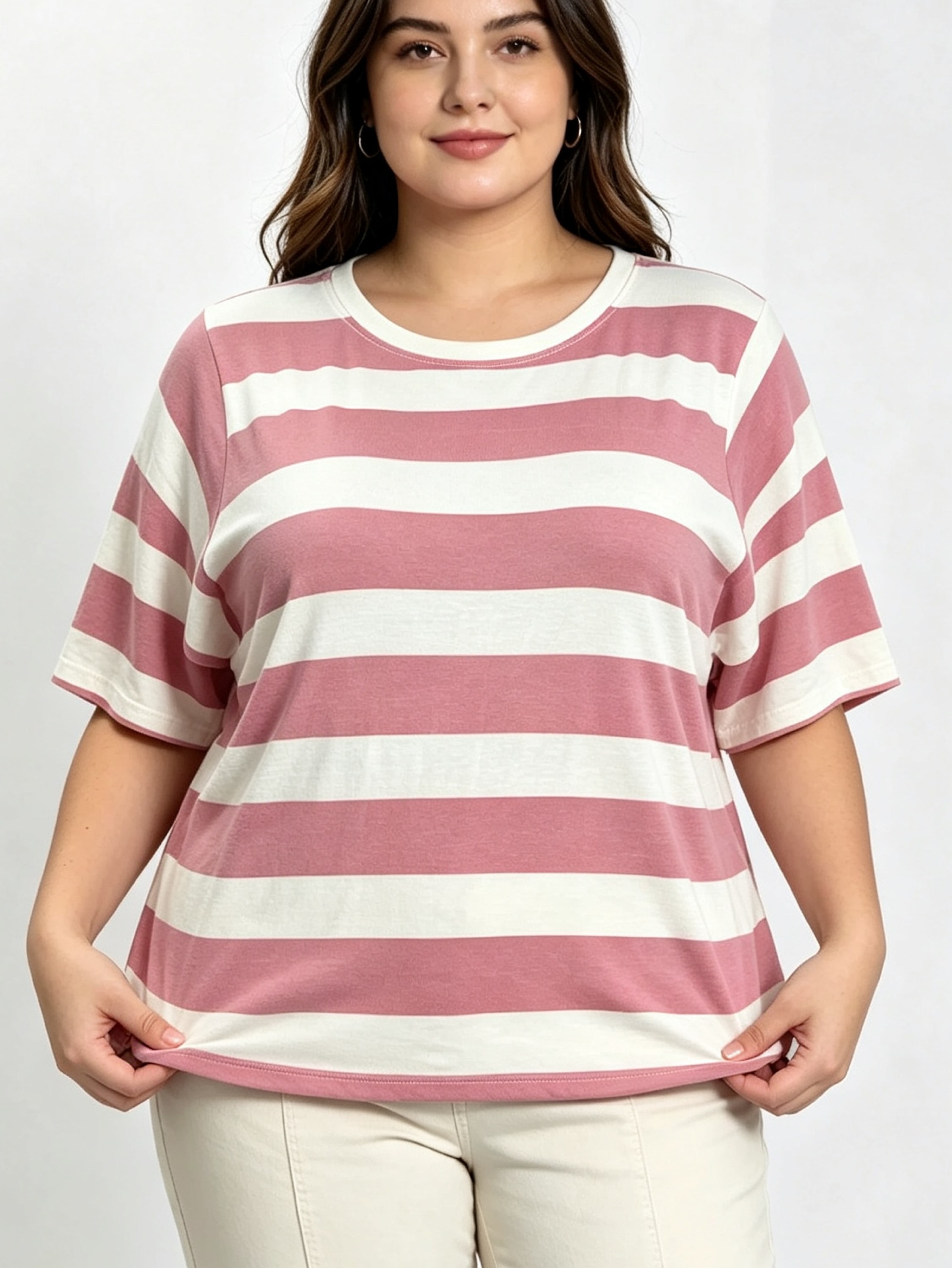 Camisas de GG listrado colorido
