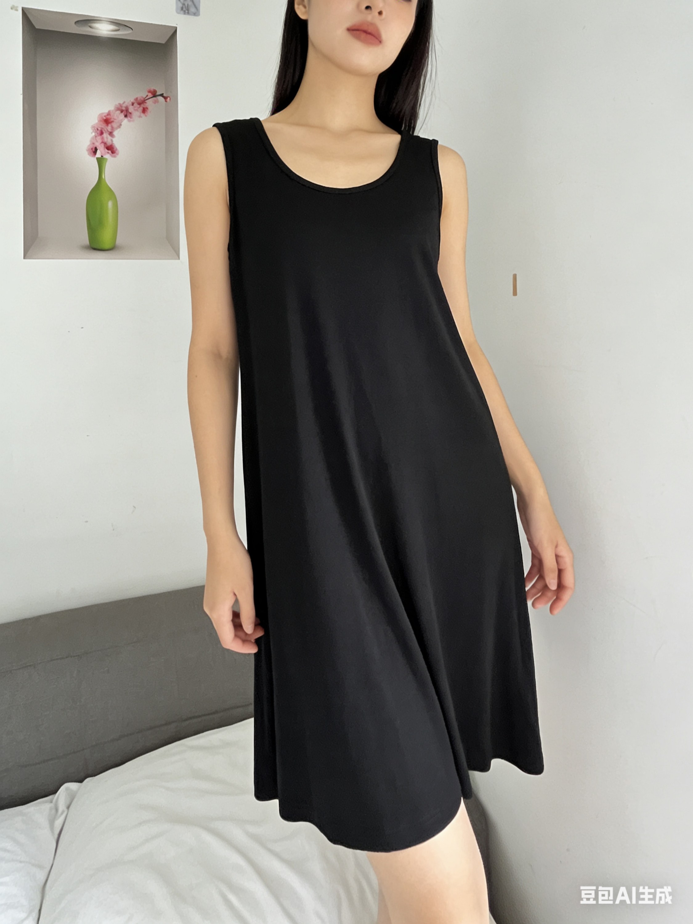 Vestido curto regada