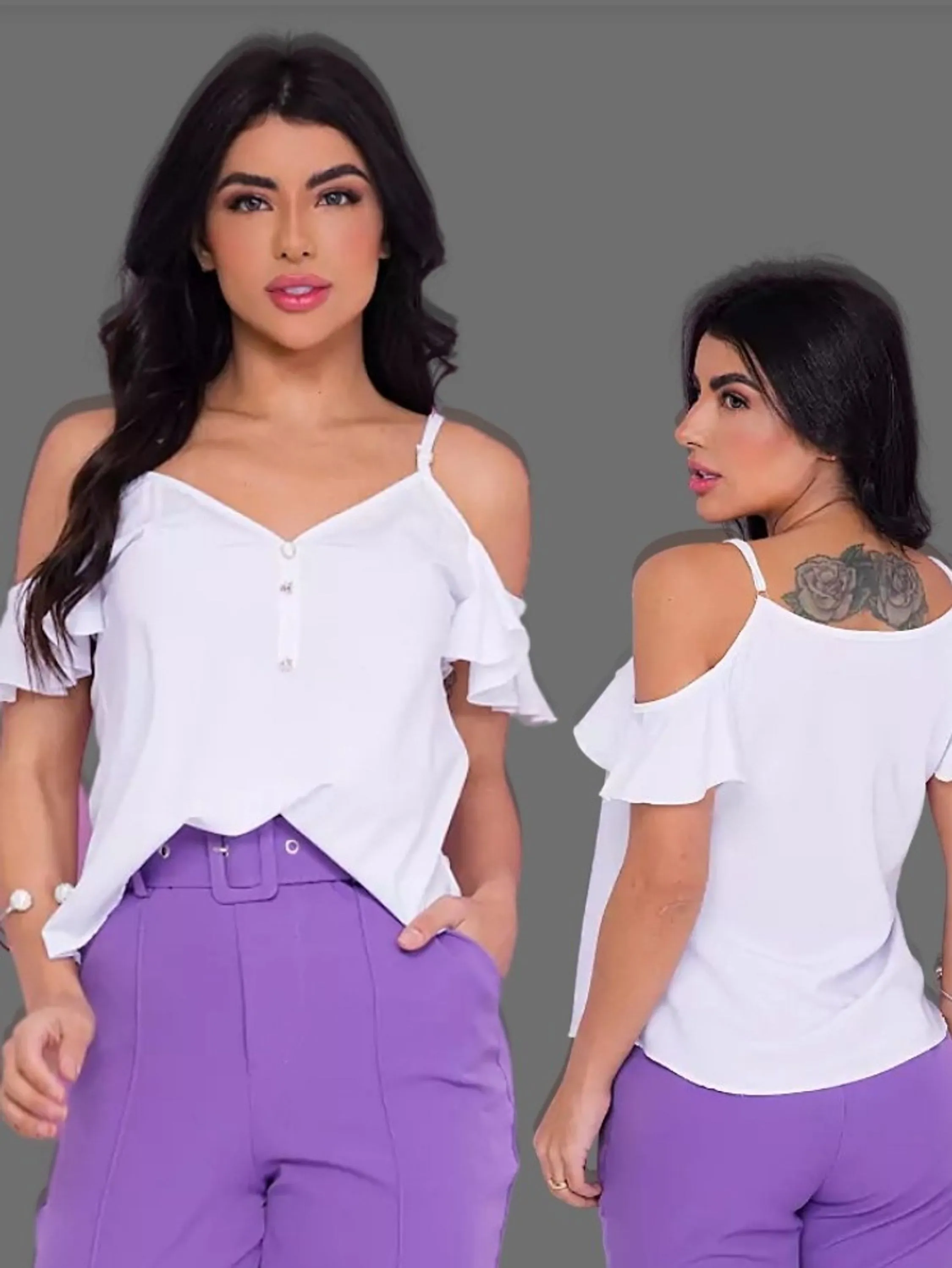 Blusa básica liza