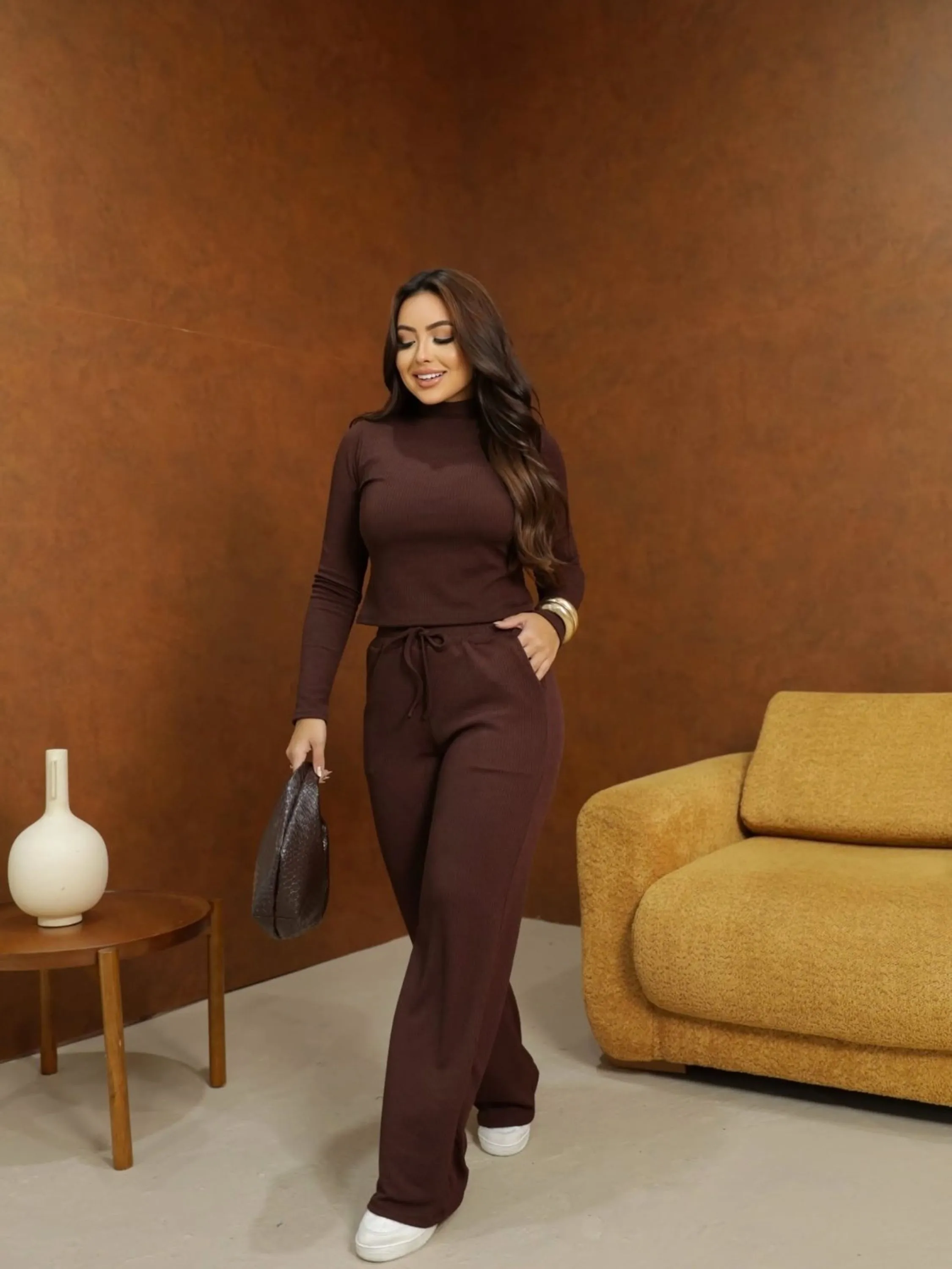 Conjunto  blusa e calça